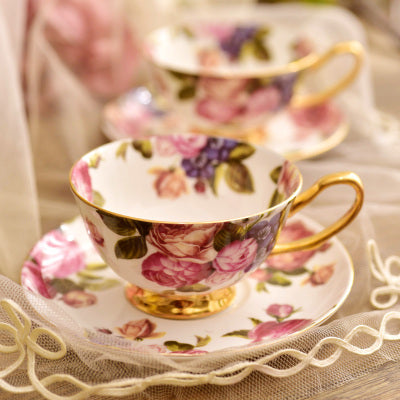 European Coffee Cup And Saucer