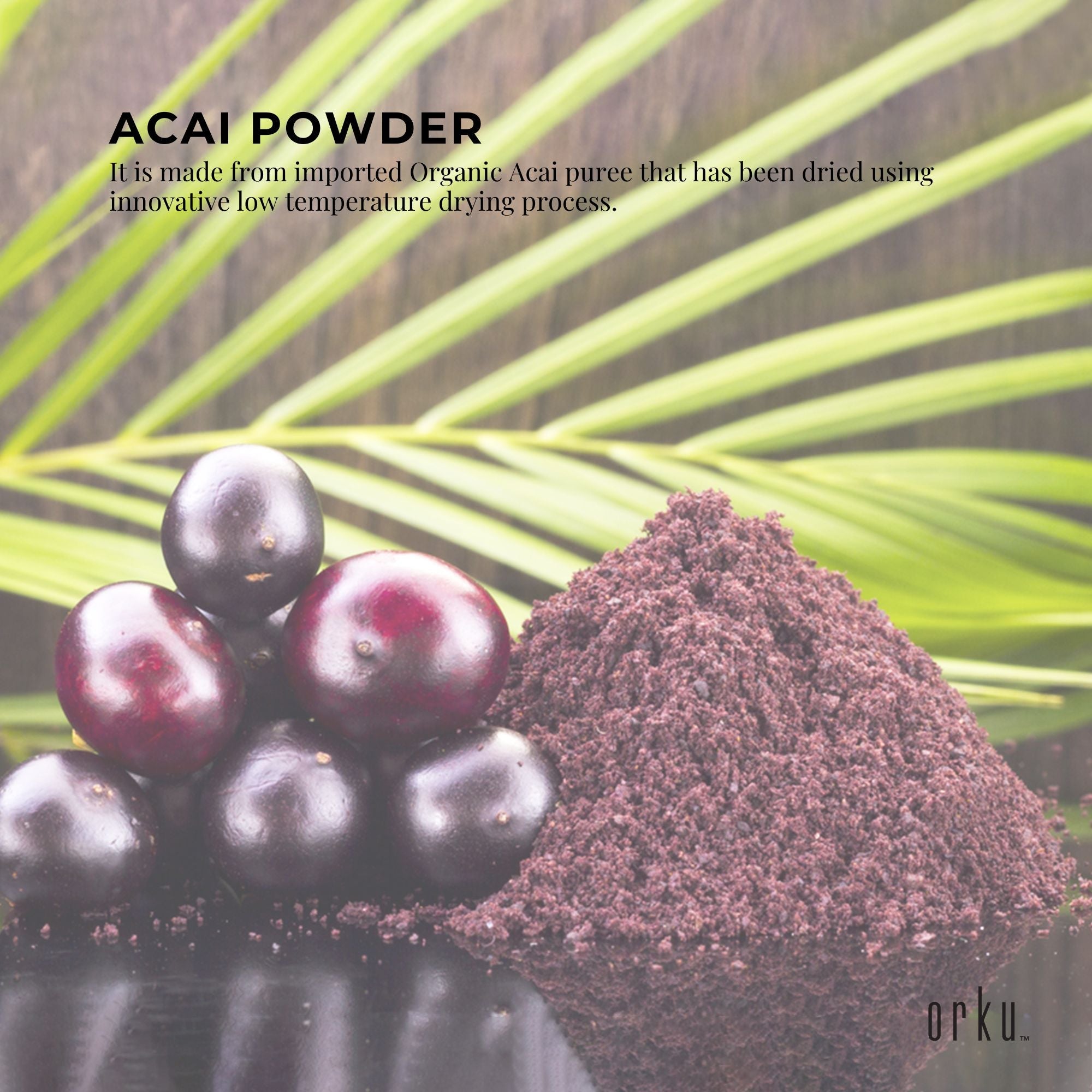 700g Acai Powder Bucket 100% Organic - Pure Superfood Amazon Berries-6