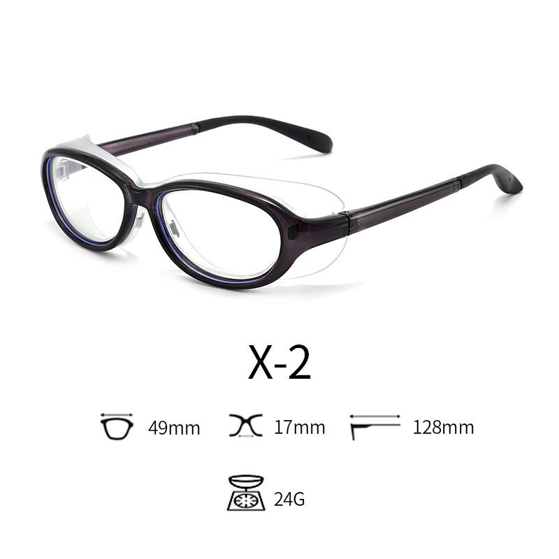 Anti-blue glasses, flat-light, dust-proof safety goggles