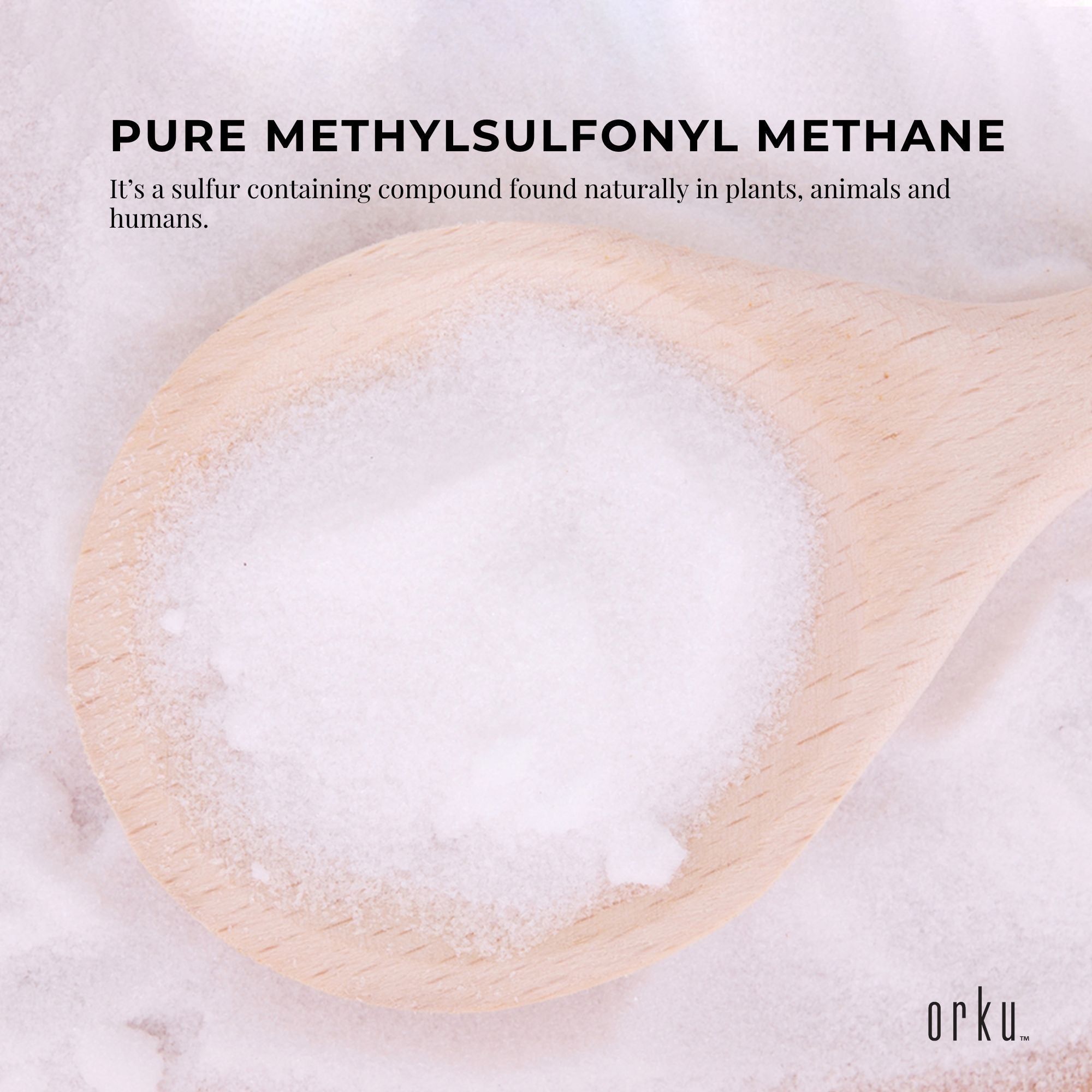 800g MSM Powder or Crystals Tub - 99% Pure Methylsulfonylmethane Dimethyl Sulfone-5