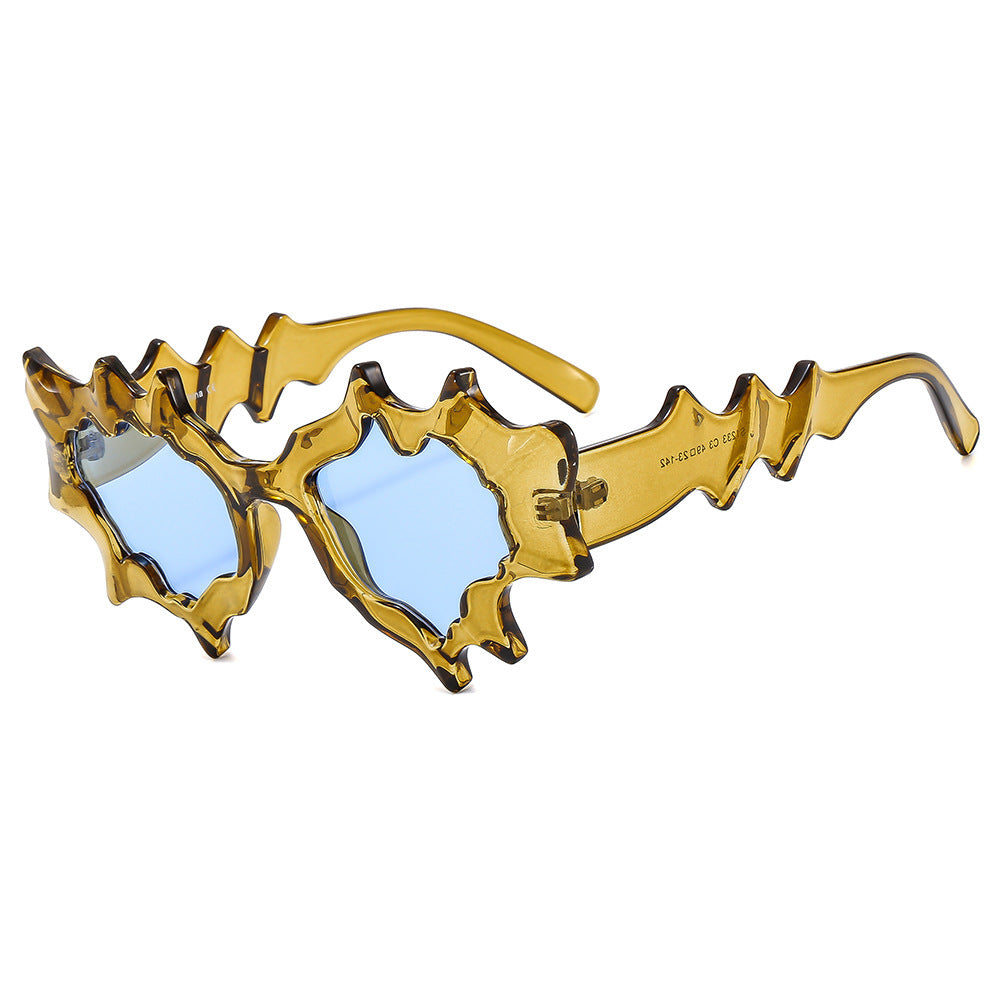 Personalized Special-shaped Mask Sunglasses Exaggerated Sunglasses Sun Glasses