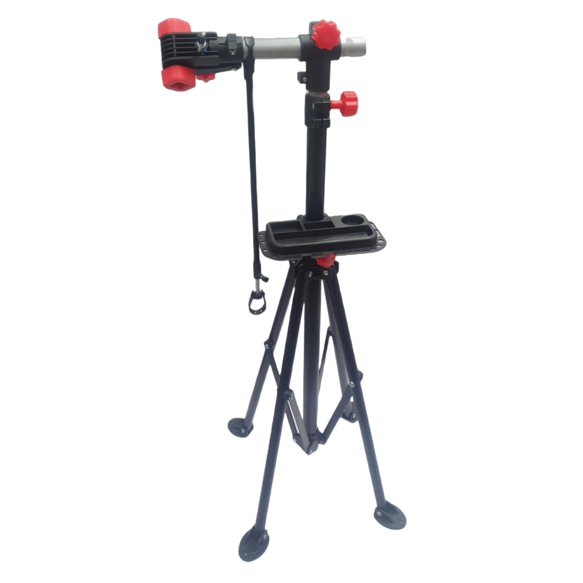 Adjustable Bicycle Repair Station - Bike Rack DIY Garage Fixing Stand-0