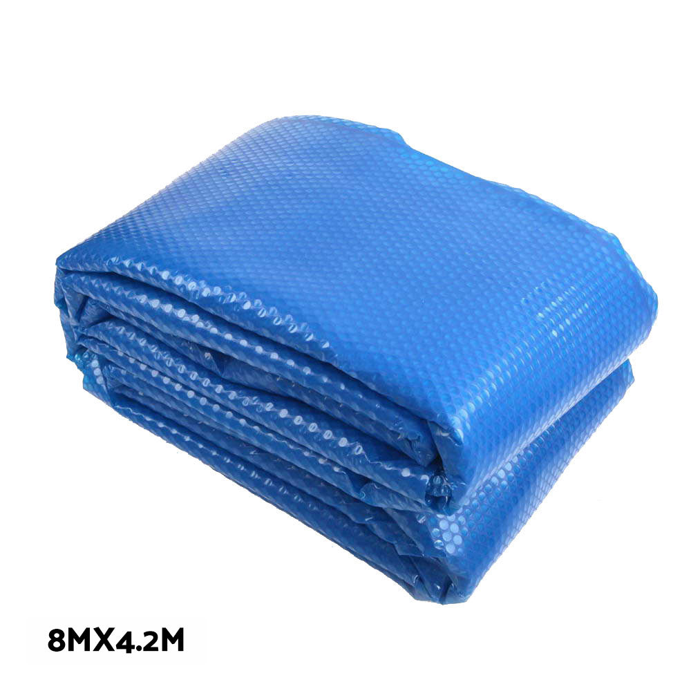 Aquabuddy Pool Cover Roller Blanket Bubble Heater Solar Swimming Covers 8x4.2M-2