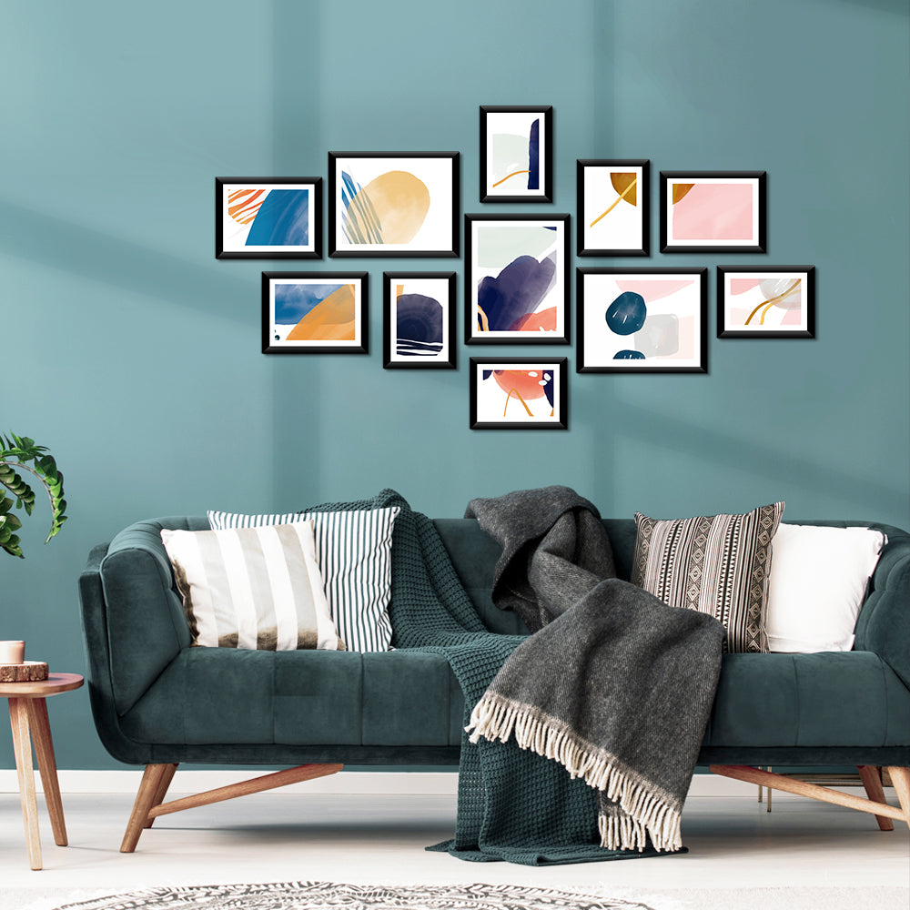 Artiss Photo Frames 11PCS  5x7in 6x8in 8x10in Hanging Wall Frame Black-6