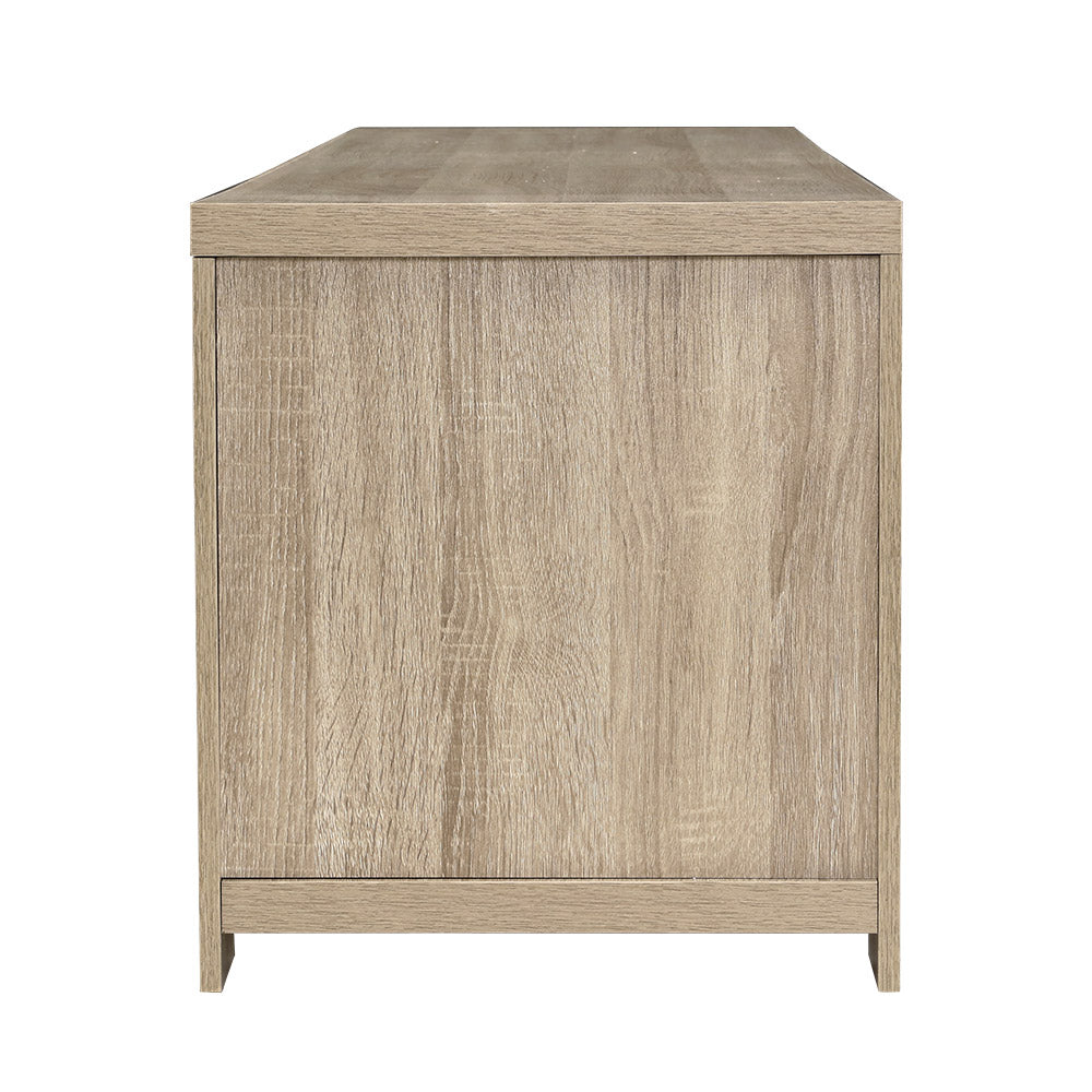Artiss TV Cabinet Entertainment Unit TV Stand Display Shelf Storage Cabinet Wooden-3