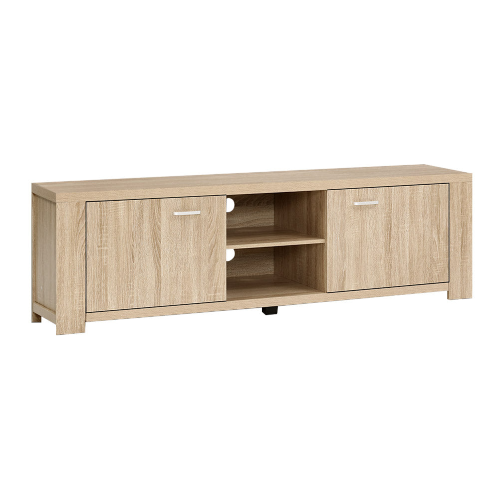 Artiss TV Cabinet Entertainment Unit TV Stand Display Shelf Storage Cabinet Wooden-0