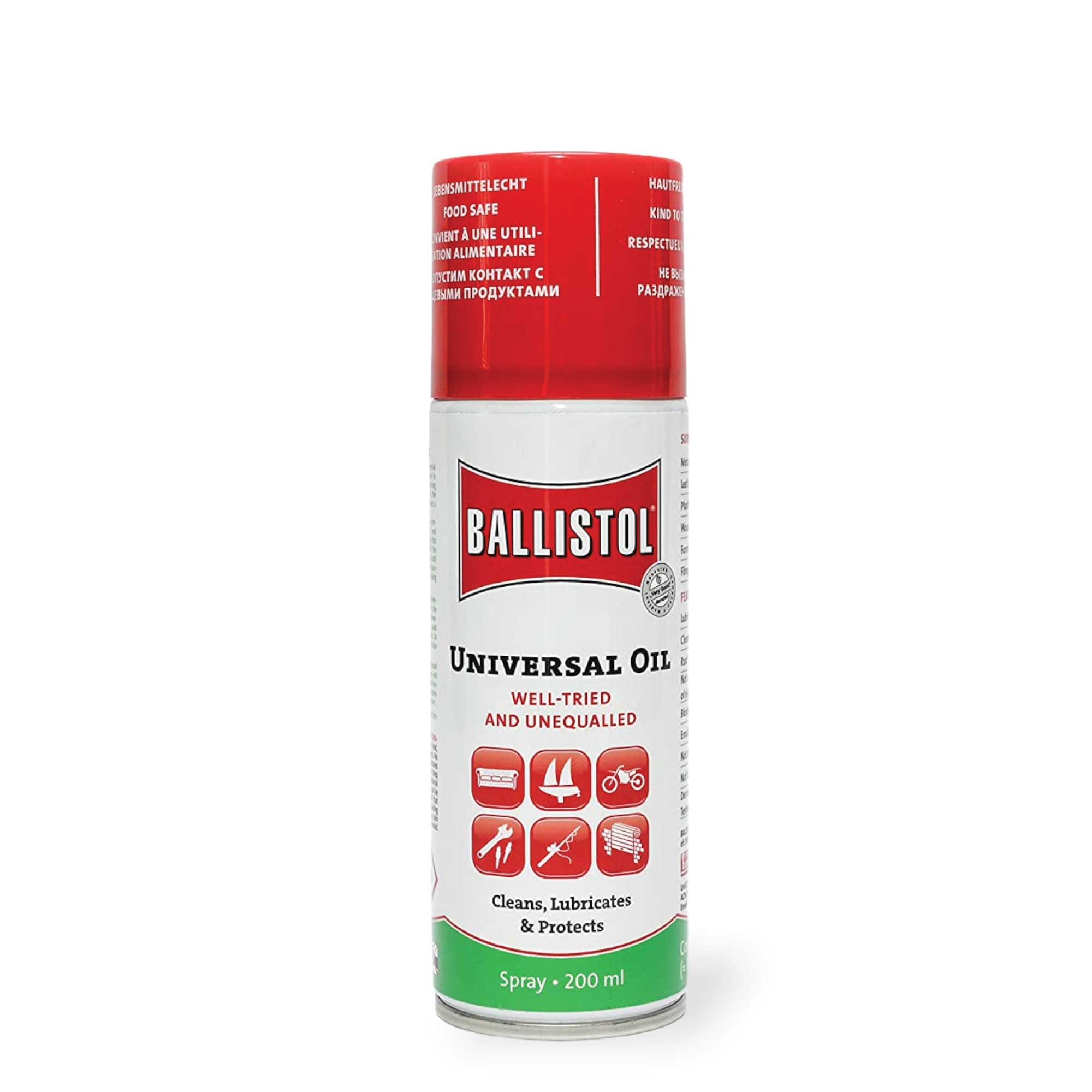 Ballistol 200ml Universal Oil Lubricant Spray Eco Biodegradable Cleaner-0