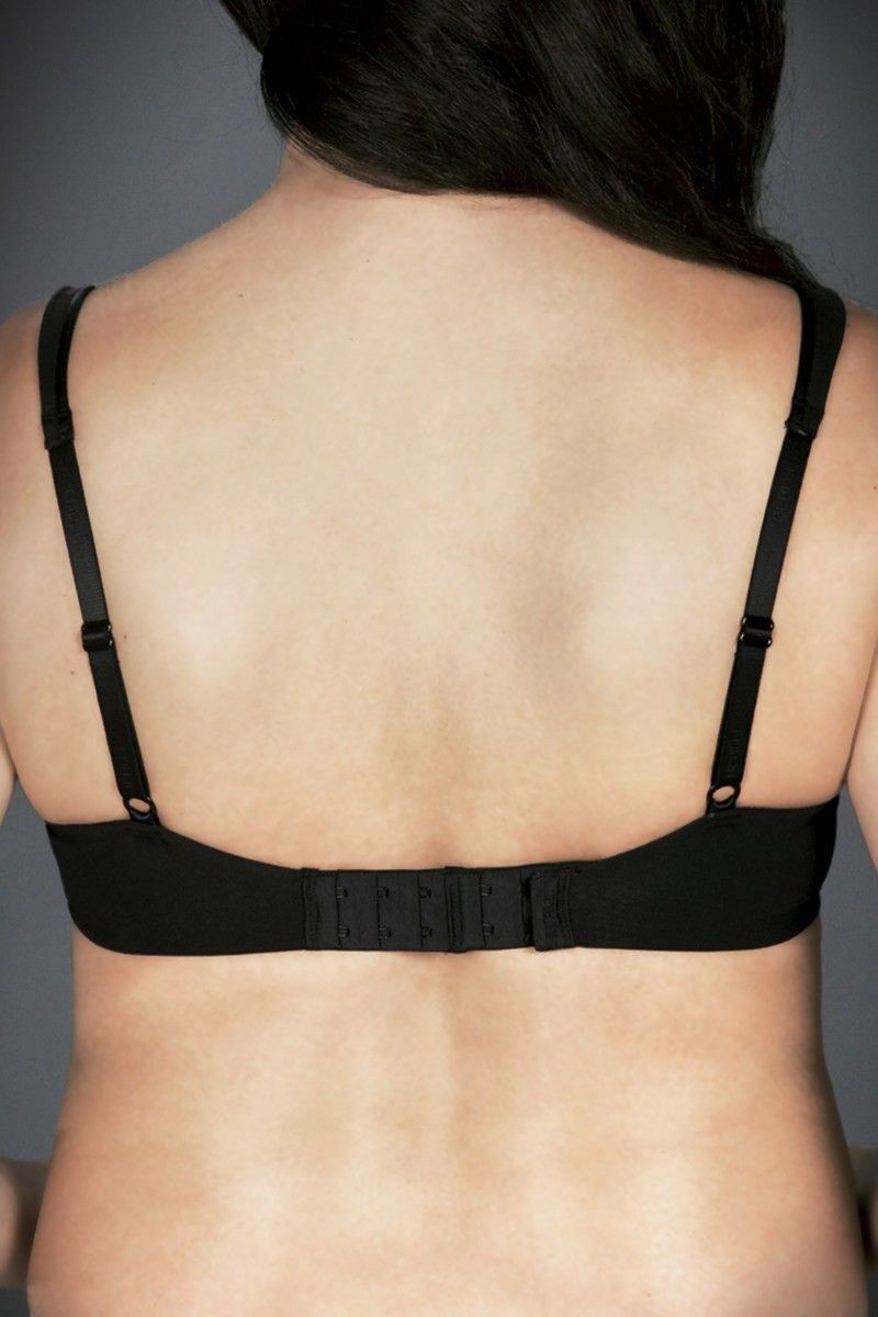 Berlei Womens Barely There Cotton Wirefree Black Maternity Bra-1