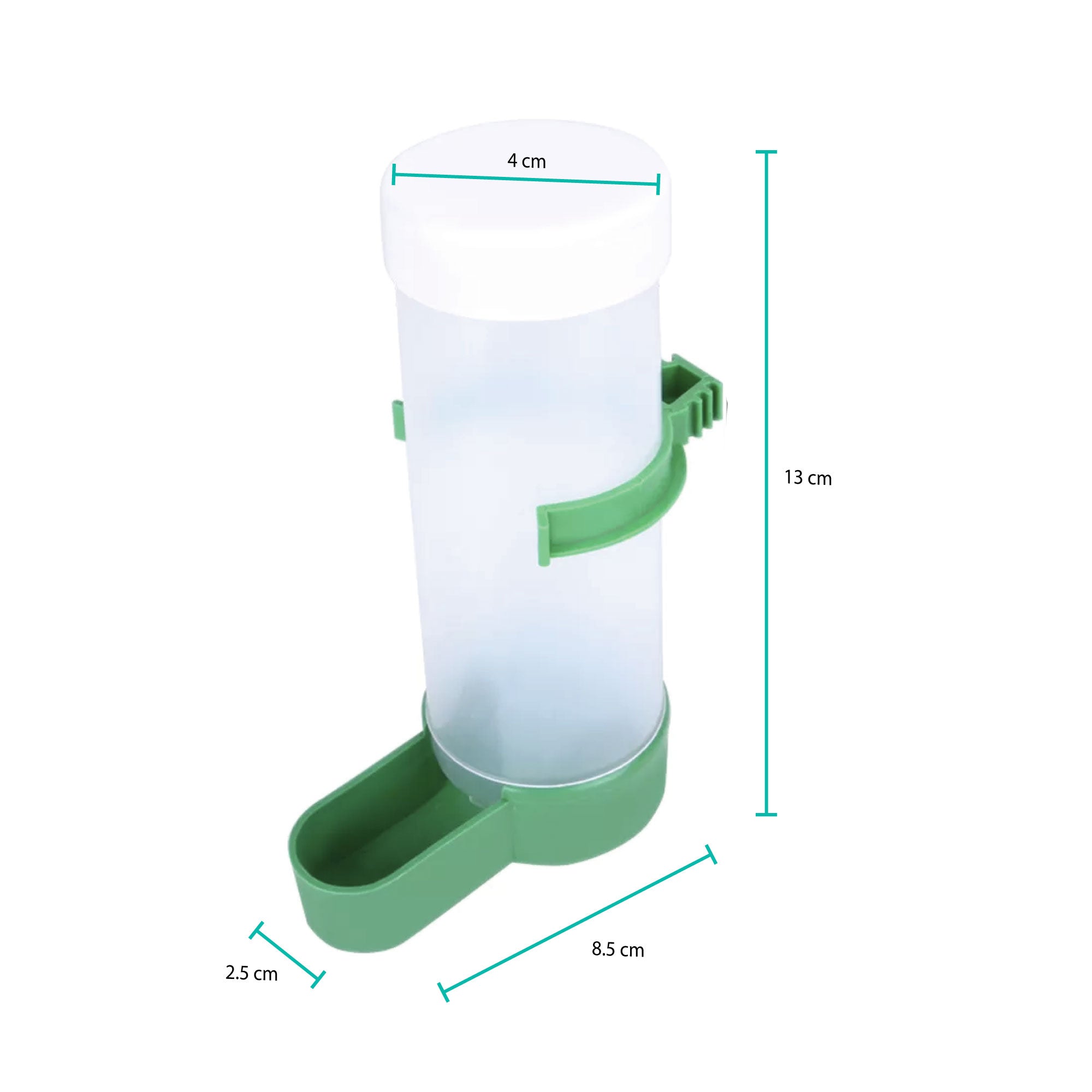 Bird Cage Food Dispenser Feeder Automatic Pet Parrot Budgie Cockatiel Aviary-2