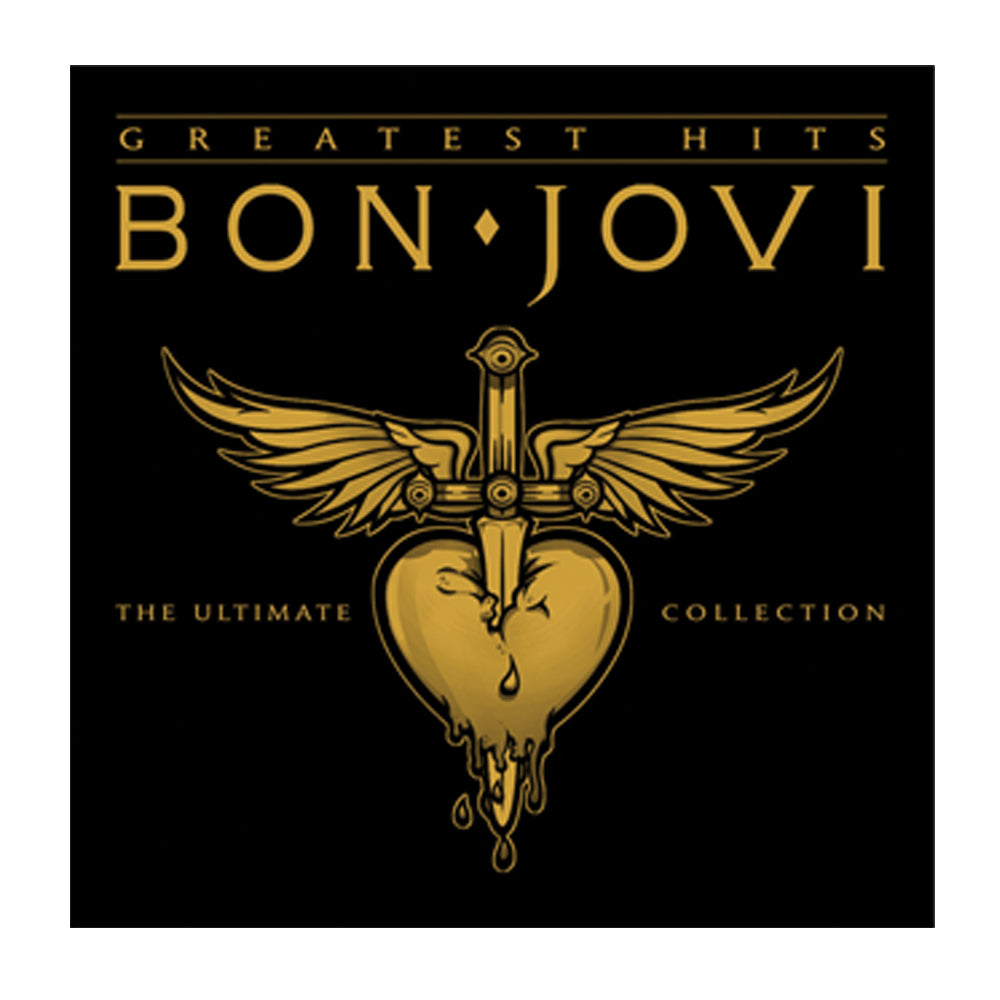 Bon Jovi - Bon Jovi Greatest Hits - CD Framed Album Art-1