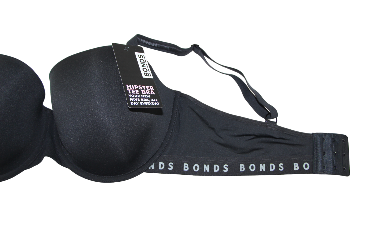 Bonds Originals Hipster Tee Bra Full Busted Black-2