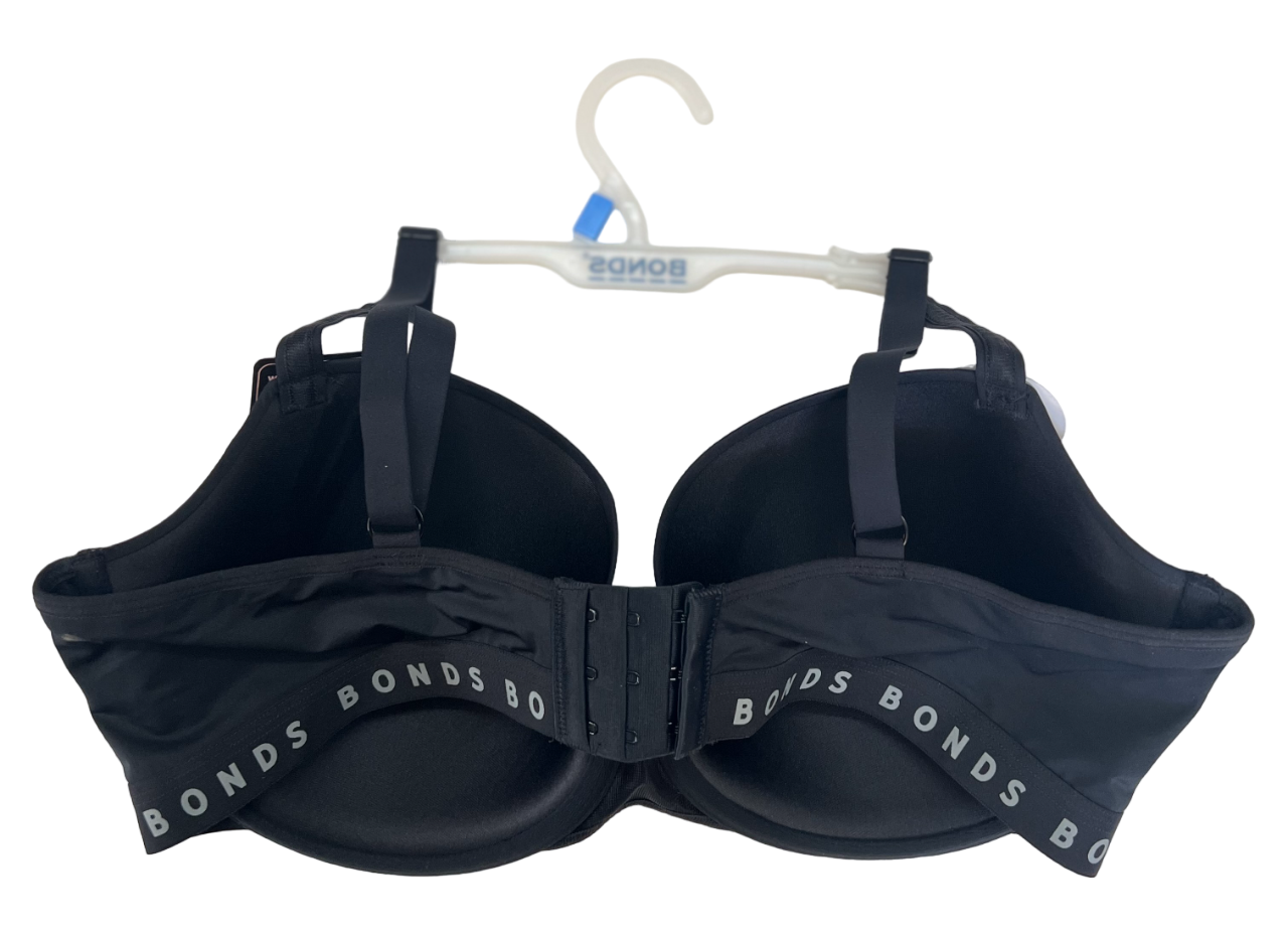 Bonds Originals Hipster Tee Bra Full Busted Black-4