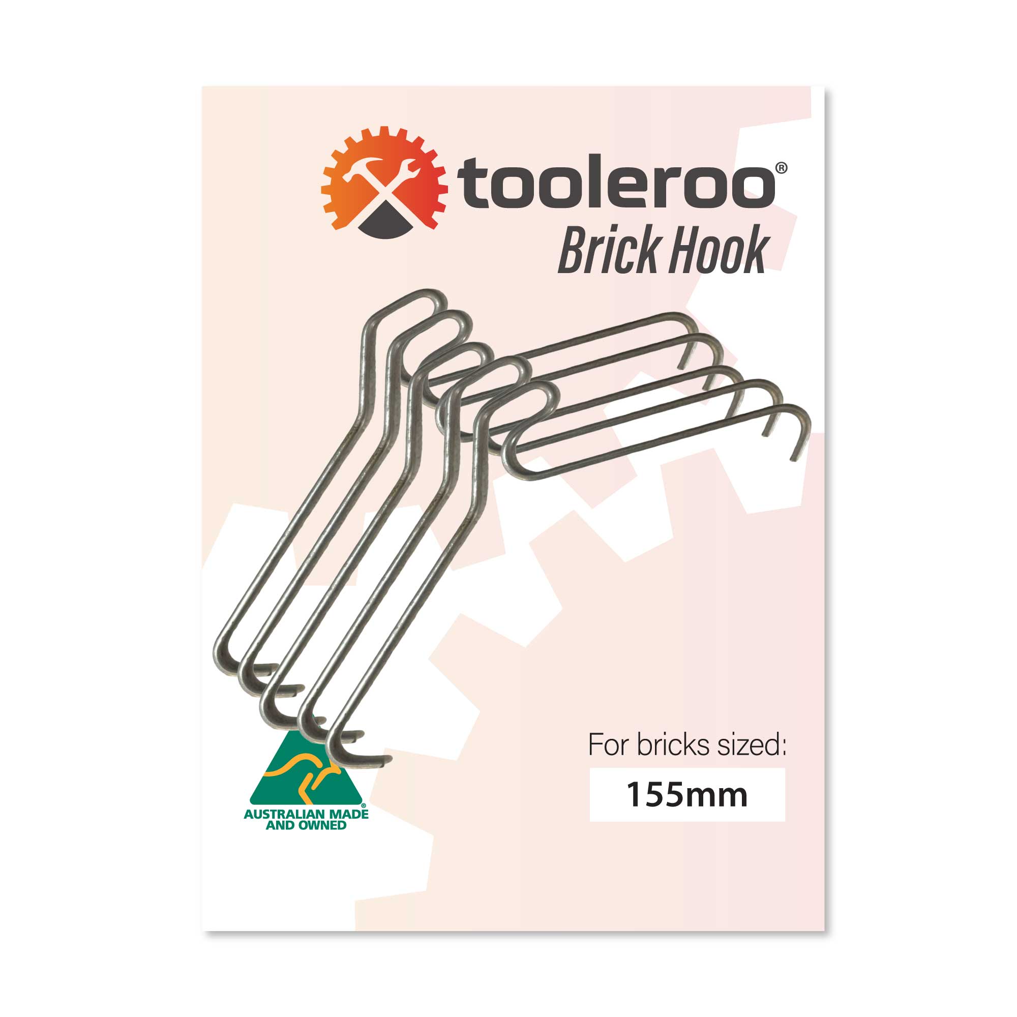 Brick Hook Hanger - Wall Crab Clip For Pictures Pot Plants-5