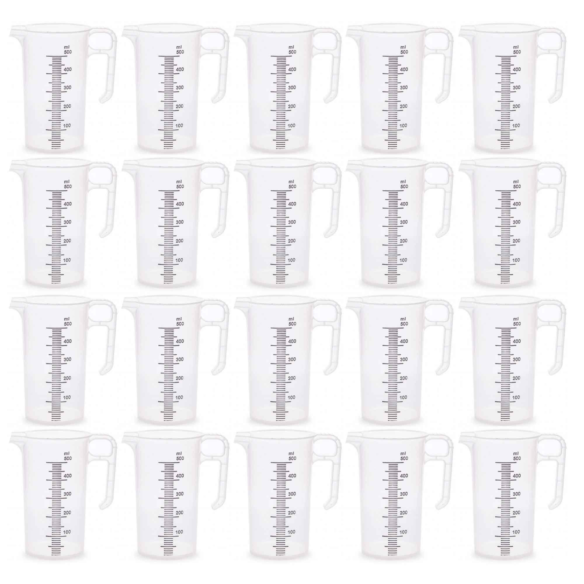 Bulk Measuring Jugs Heavy Duty Clear Food Grade BPA 5 Propylene Plastic Pro-Jug-11