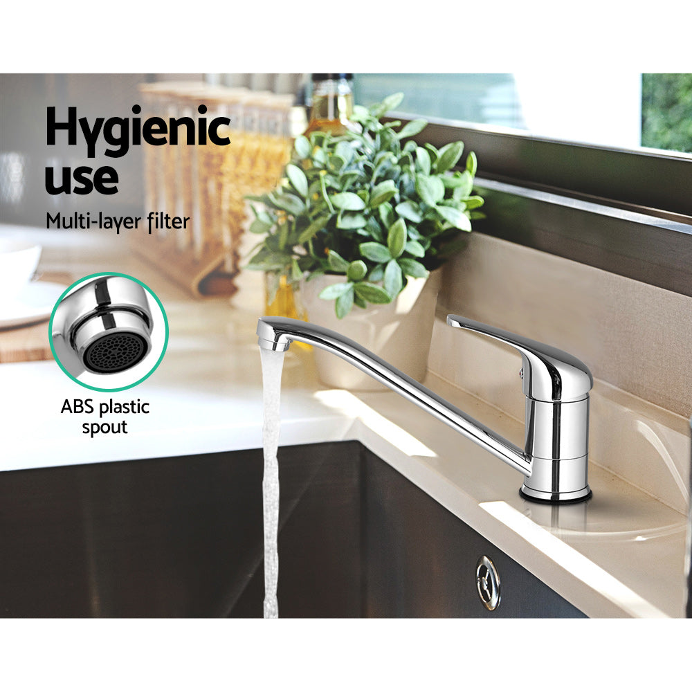 Cefito Basin Mixer Tap - Silver-5