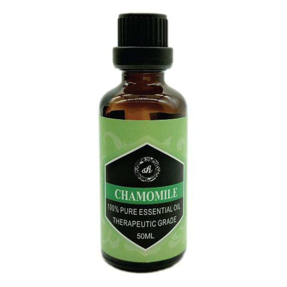 Chamomile Essential Oil 50ml Bottle - Aromatherapy-0