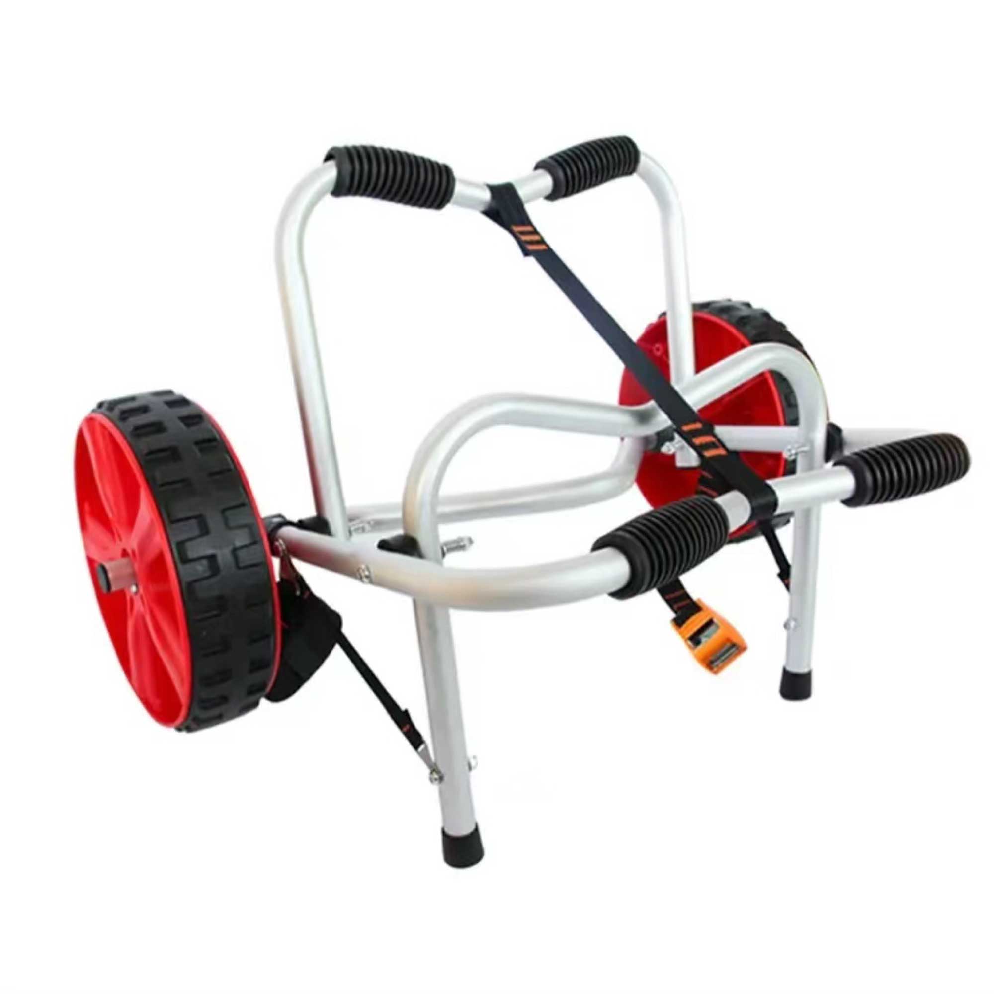 Collapsible Kayak Trolley - Folding Beach Canoe Boat Transporter Cart-3