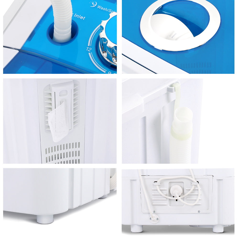 Devanti 4.6KG Mini Portable Washing Machine-7
