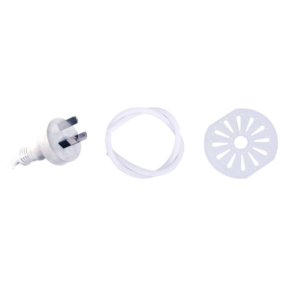 Devanti 5KG Mini Portable Washing Machine - White-6