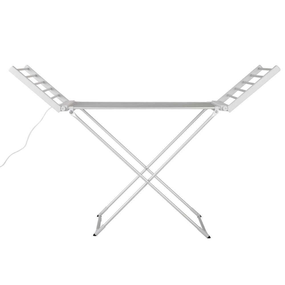 Devanti Electric Heated Towel Rail Clothes Rack Warmer Dryer Freestanding-2