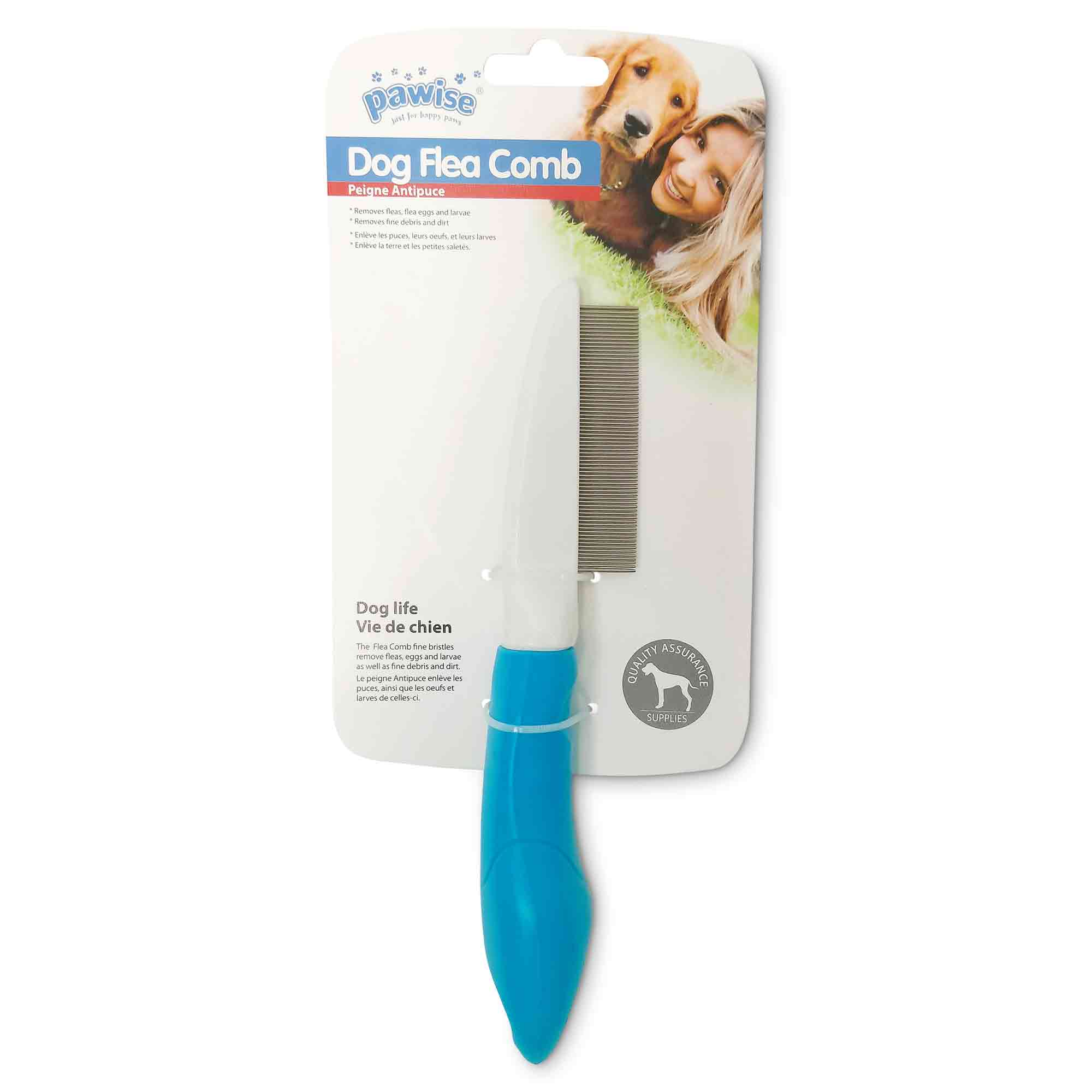 Dog Flea Comb Metal Bristle Brush Remove Eggs Larvae Dirt Debris Pet Cats Tool-1