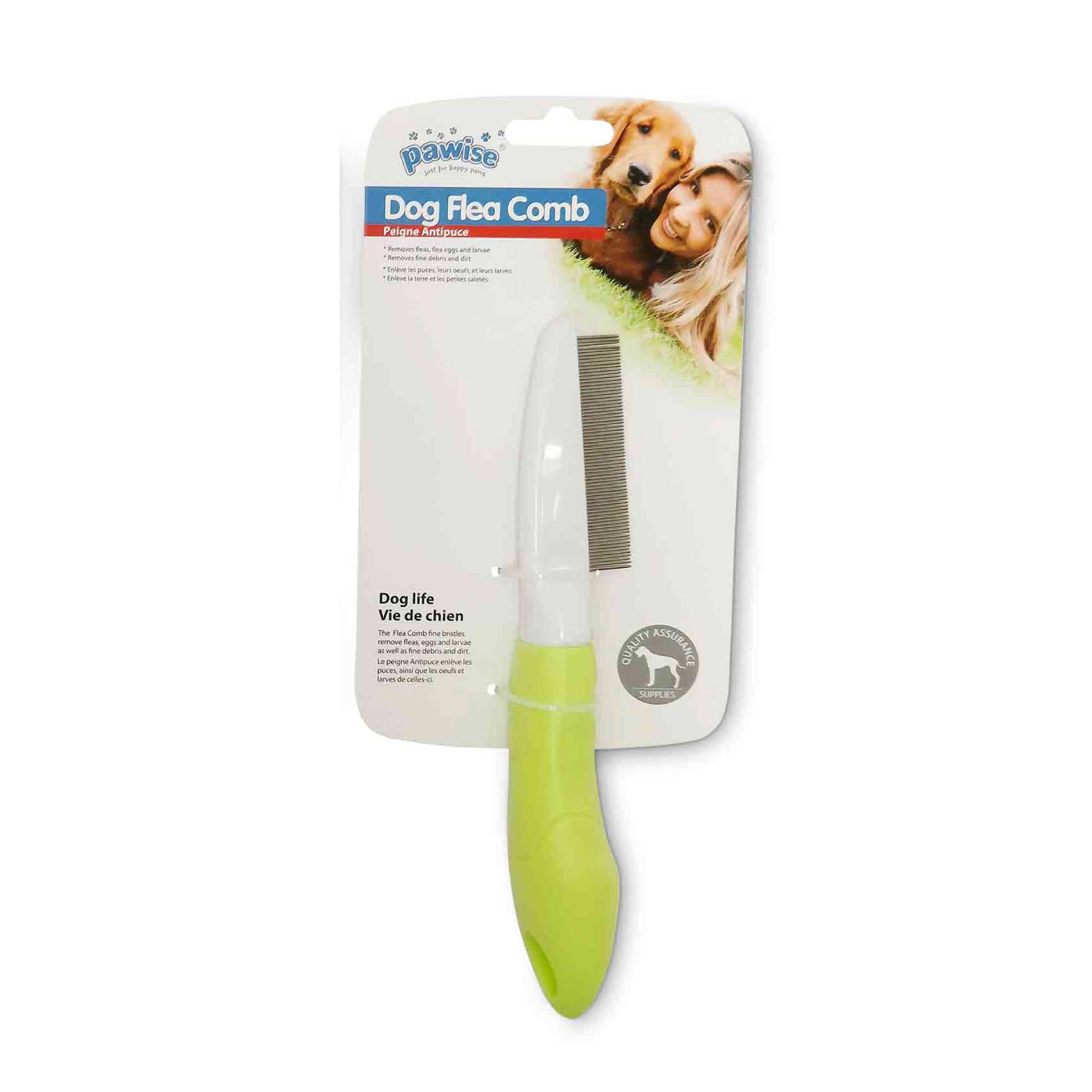Dog Flea Comb Metal Bristle Brush Remove Eggs Larvae Dirt Debris Pet Cats Tool-3