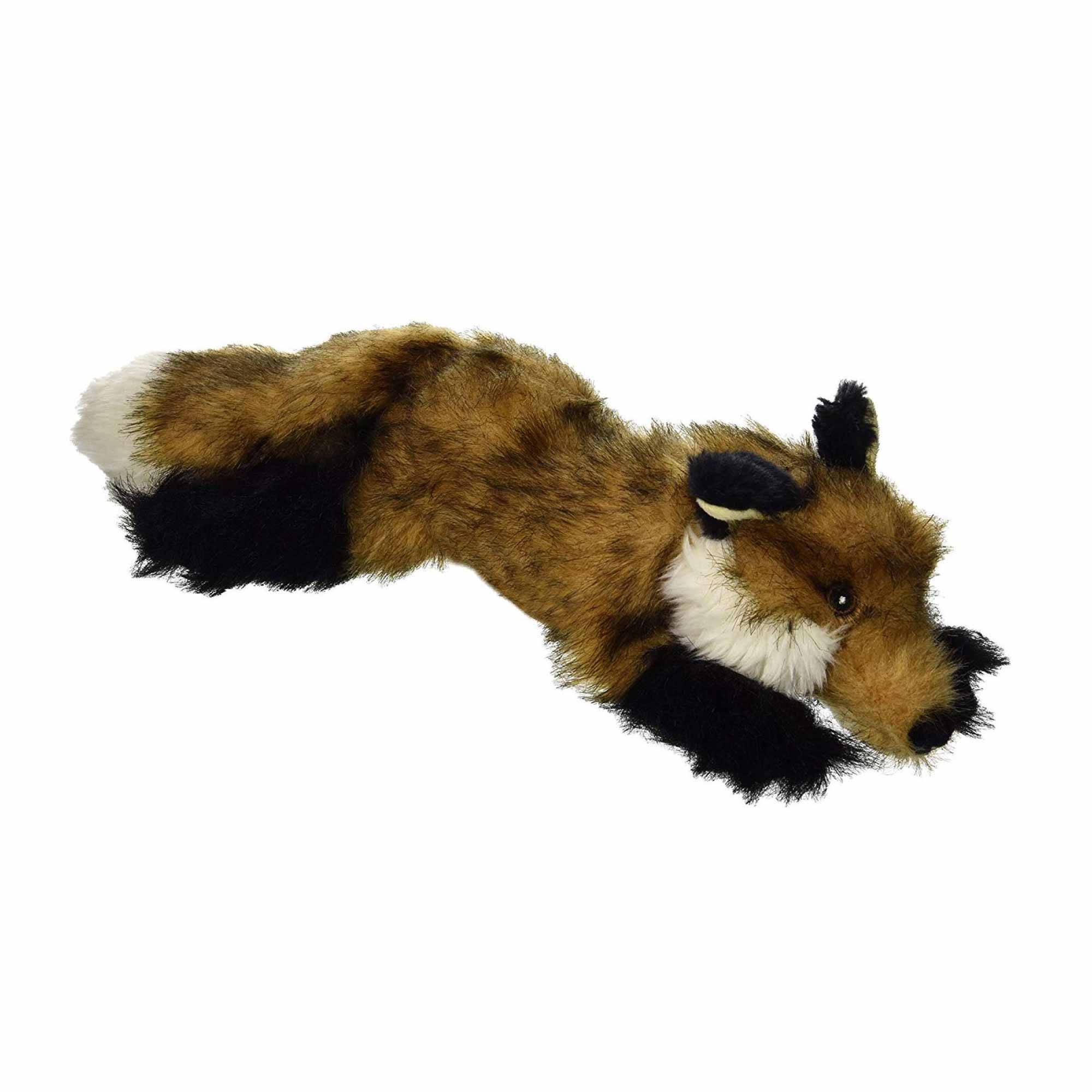 Dog Plush Toy - Fox Squeaky Interactive Large Life Like Pet Puppy Play-1
