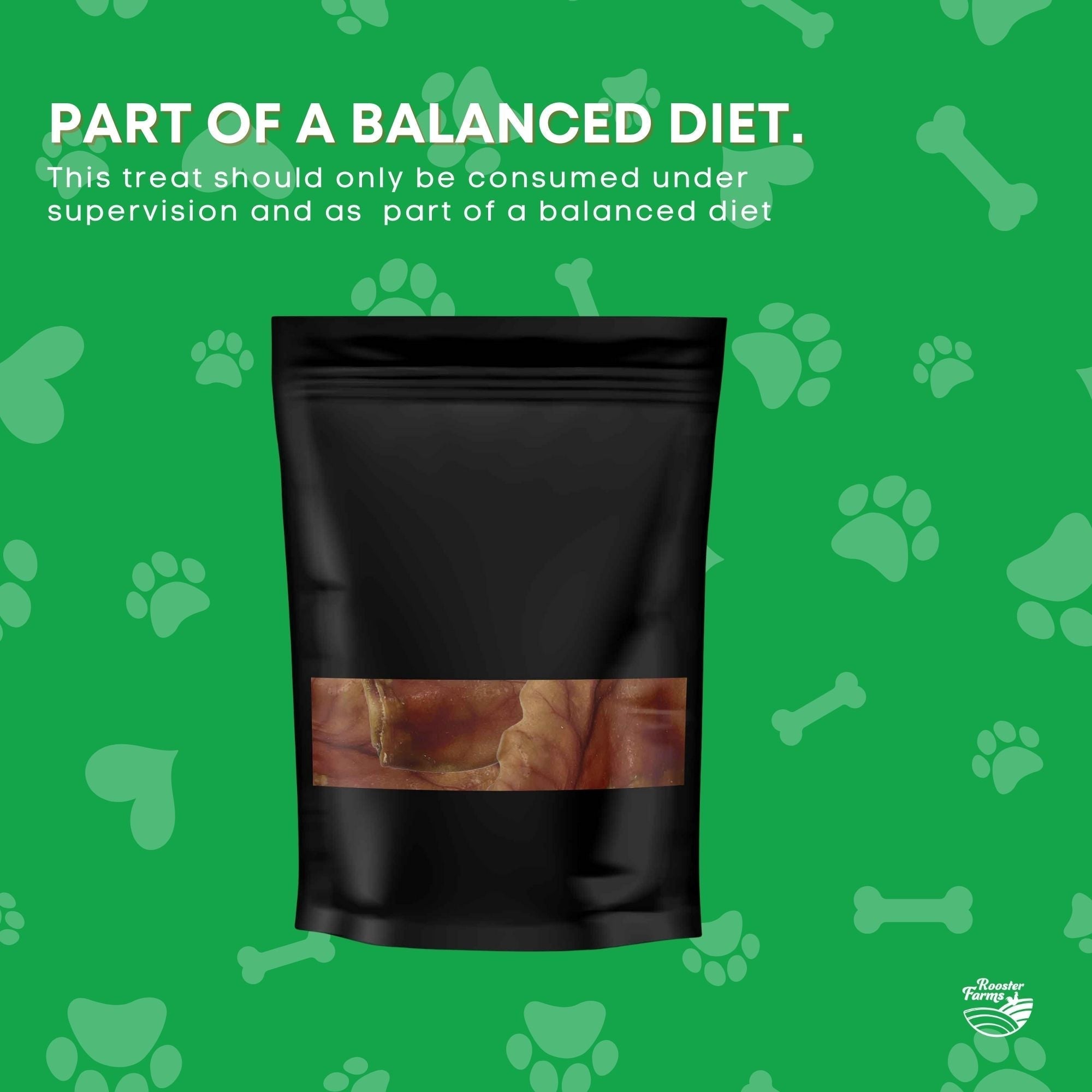 Dog Treat Large Pig Ears Whole - Dehydrated Australian Healthy Puppy Chew-12