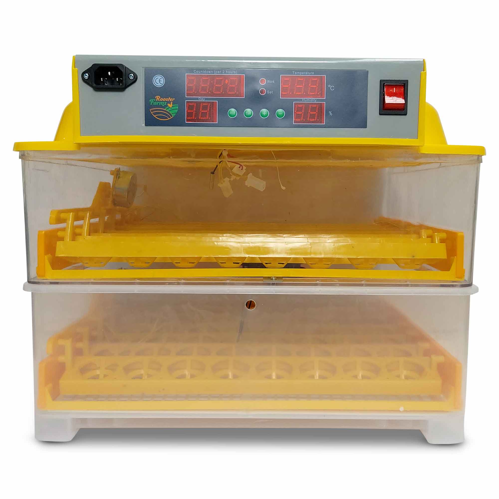 Electric 112 Egg Incubator + Accessories Hatching Eggs Chicken Quail Duck-3