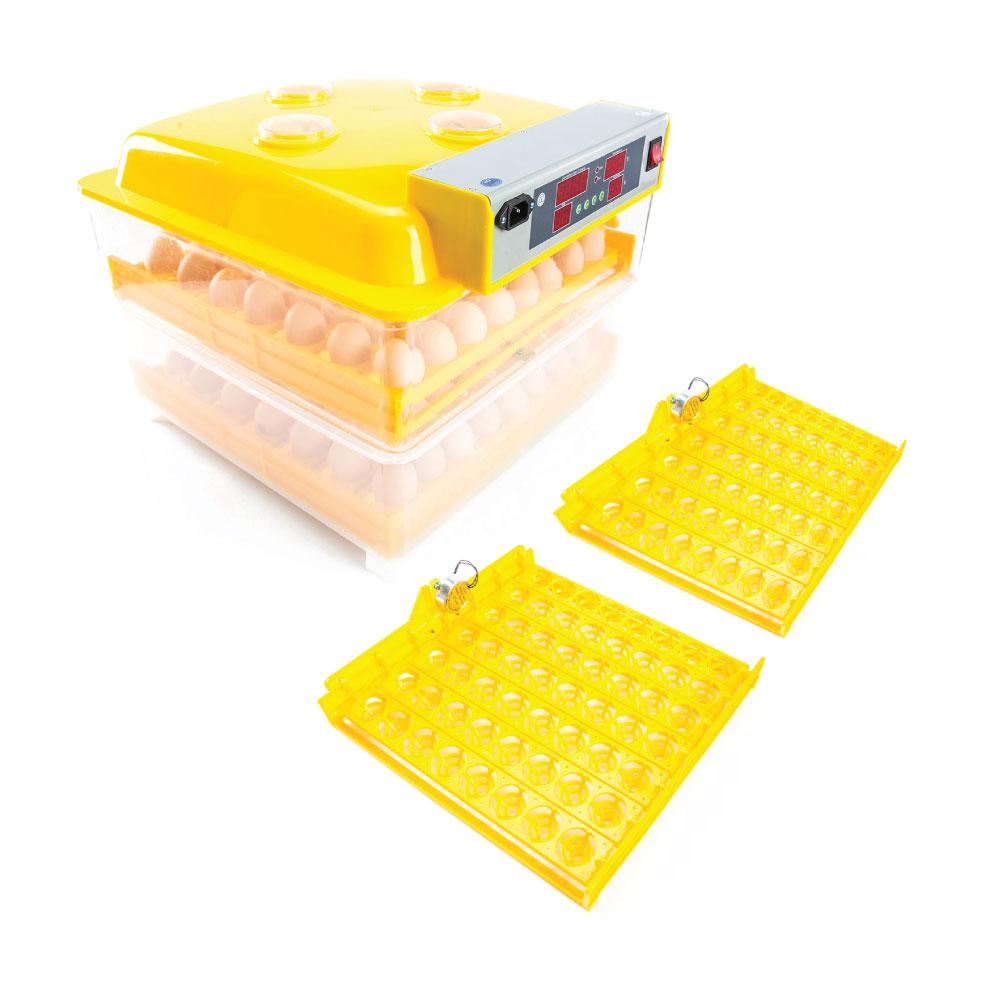 Electric 112 Egg Incubator + Accessories Hatching Eggs Chicken Quail Duck-4