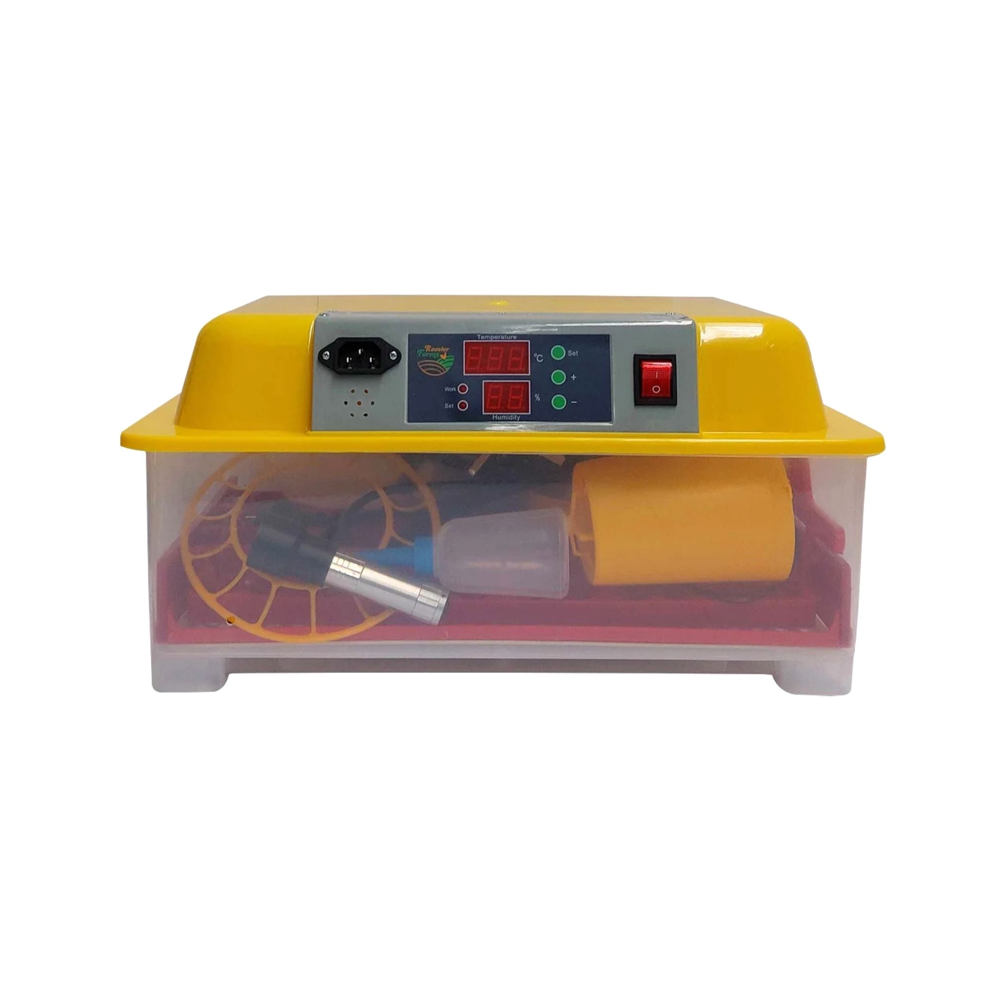 Electric 24 Egg Incubator + Accessories Hatching Eggs Chicken Quail Duck-13