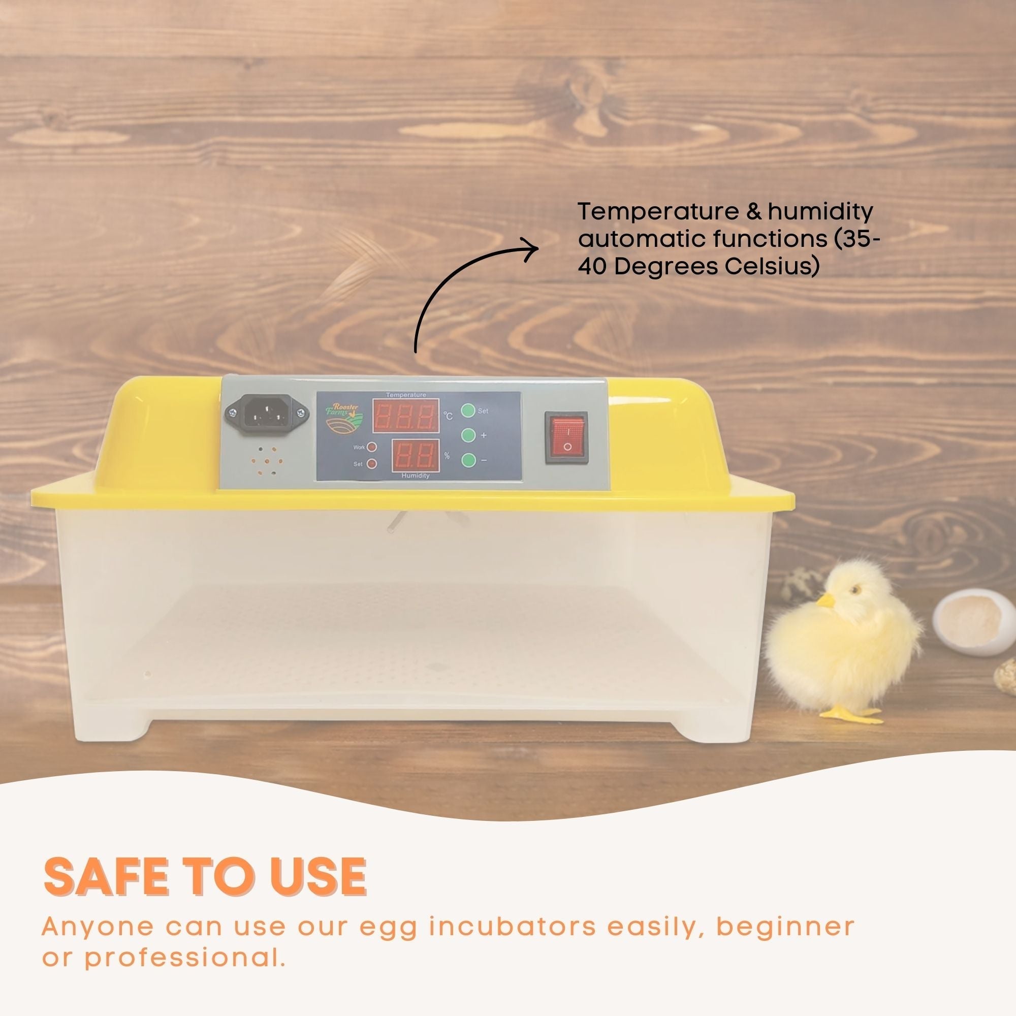 Electric 24 Egg Incubator + Accessories Hatching Eggs Chicken Quail Duck-1