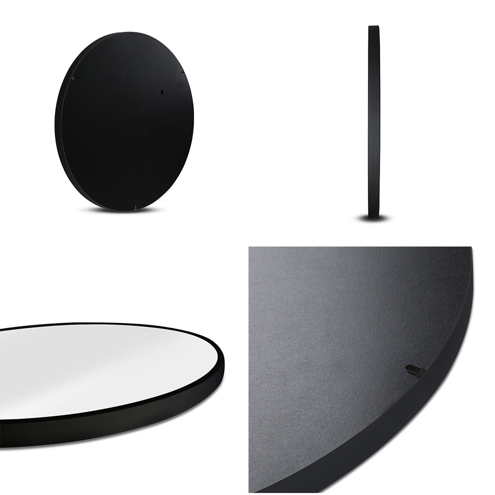 Embellir 70cm Round Wall Mirror Bathroom Makeup Mirror-2
