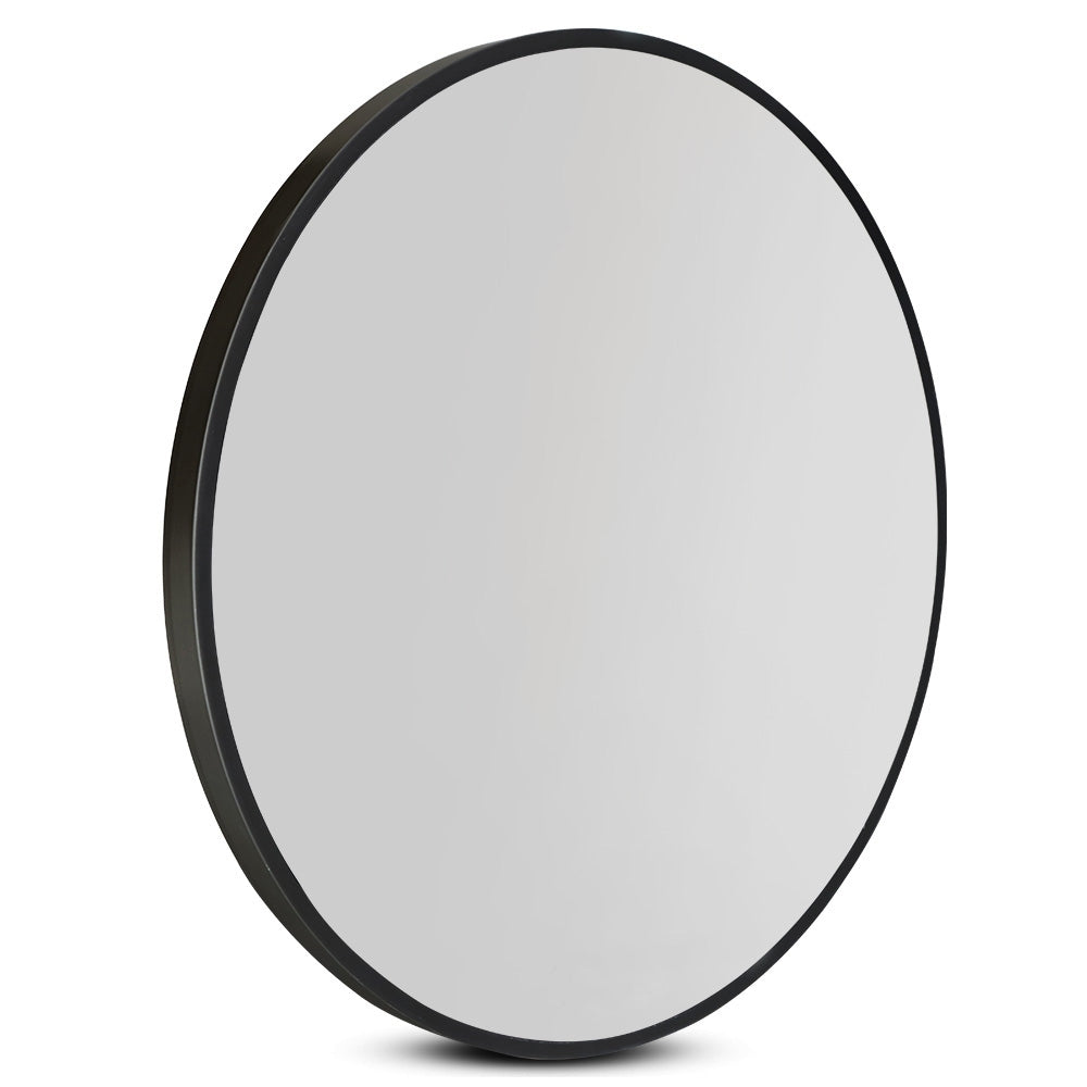 Embellir 80cm Wall Mirror Bathroom Round Makeup Mirror-0
