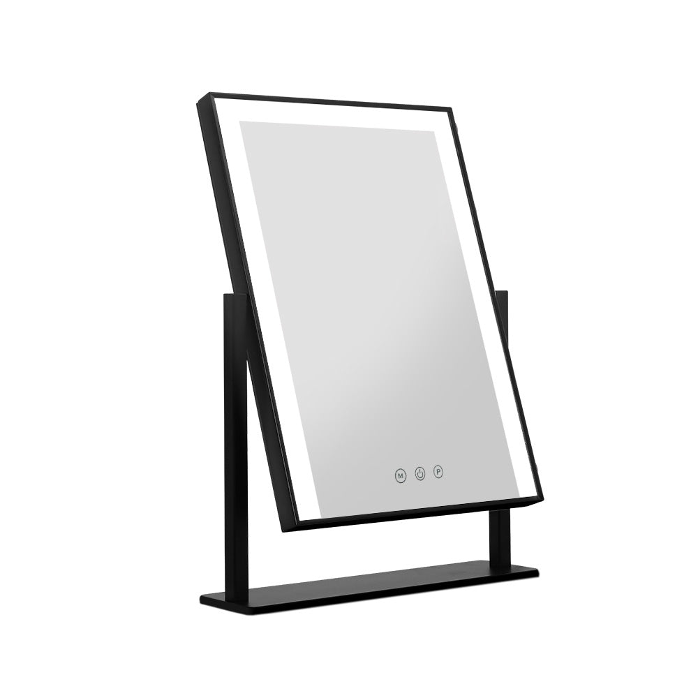 Embellir Hollywood Makeup Mirror With Light LED Strip Standing Tabletop Vanity-0