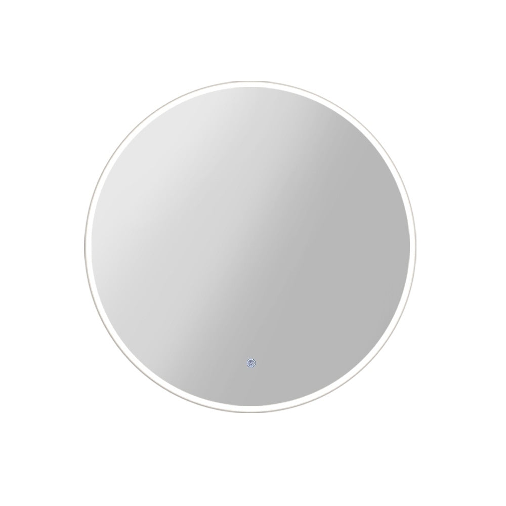 Embellir LED Wall Mirror Bathroom Mirrors With Light 90CM Decor Round Decorative-0