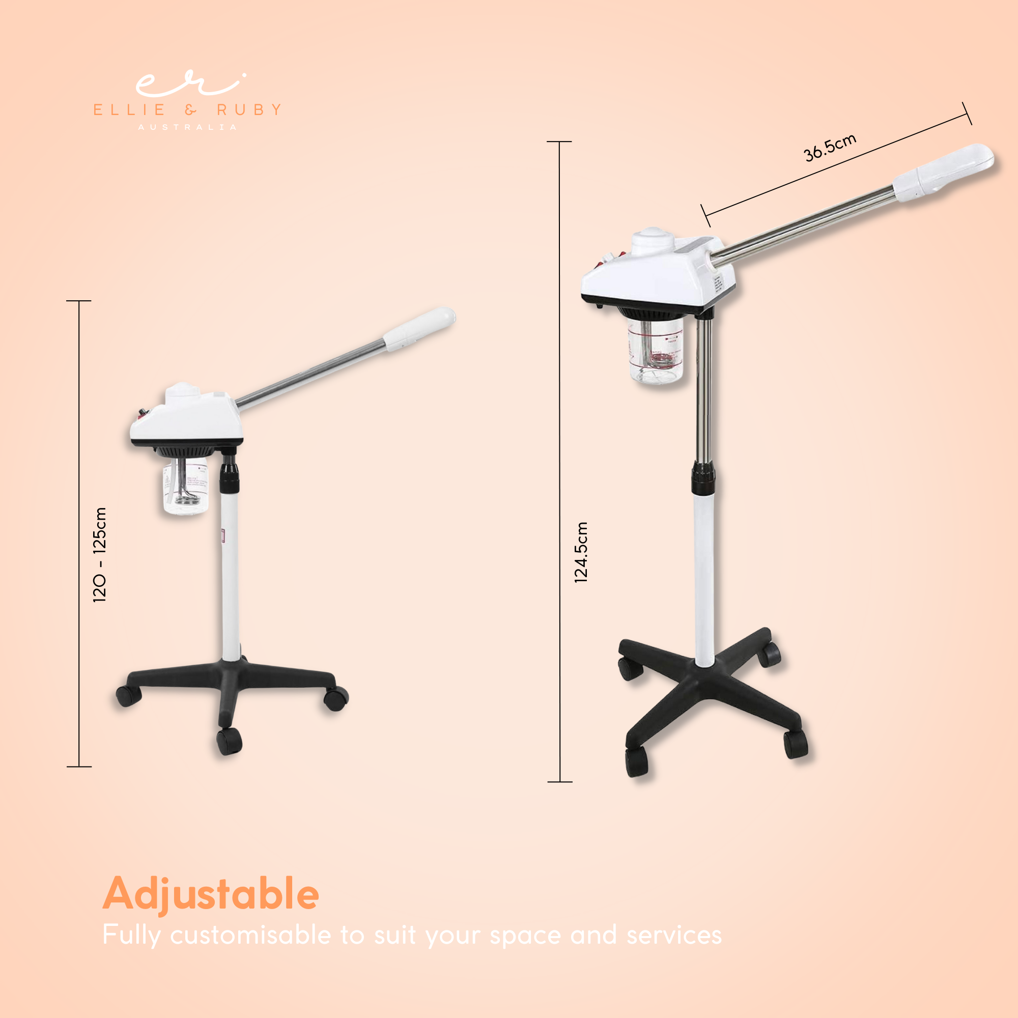 Facial Steamer Professional Ozone Face Sauna Spa Deep Skin Cleansing Hot Steam-2