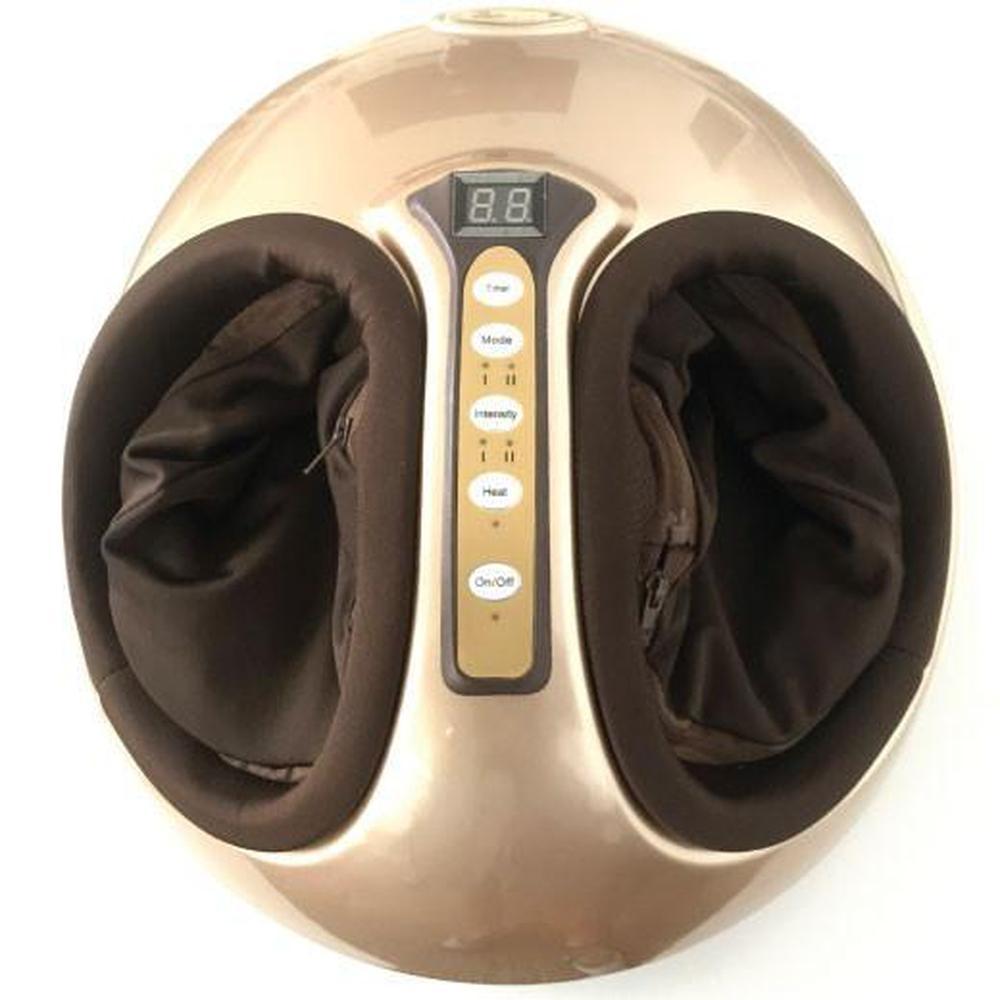 Foot Massager Machine Gold 3D Shiatsu Heat Kneading Pressing Relax Home Massage-3