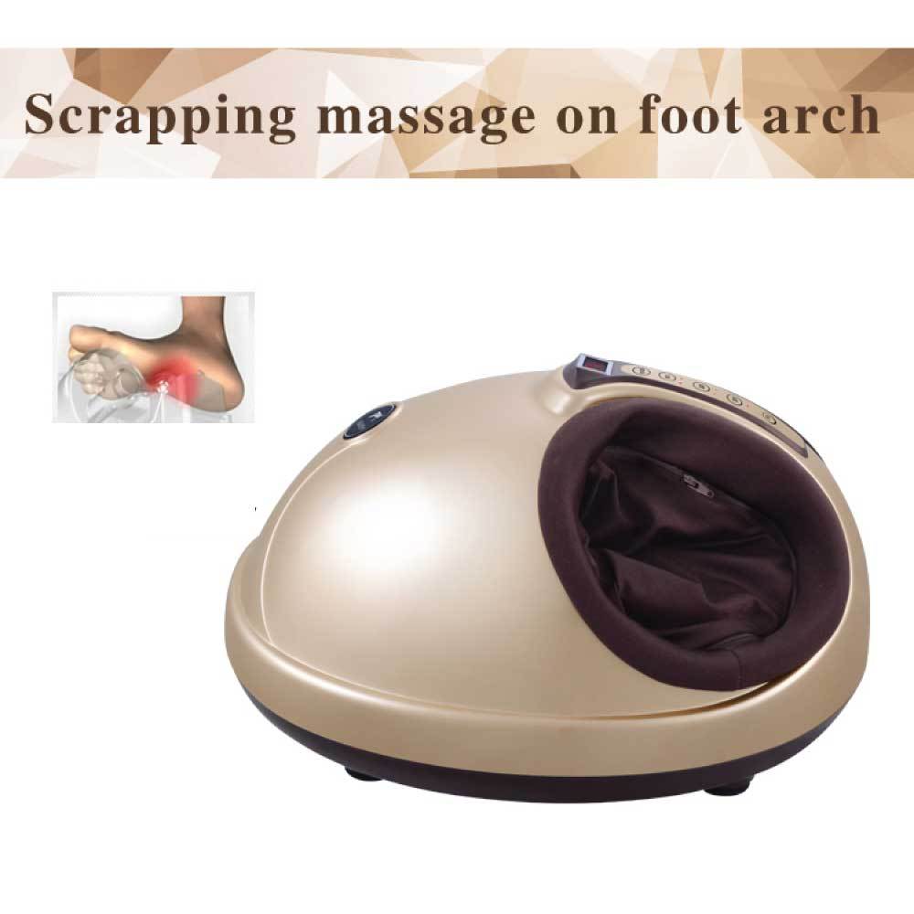 Foot Massager Machine Gold 3D Shiatsu Heat Kneading Pressing Relax Home Massage-6