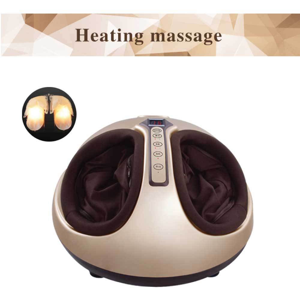 Foot Massager Machine Gold 3D Shiatsu Heat Kneading Pressing Relax Home Massage-8