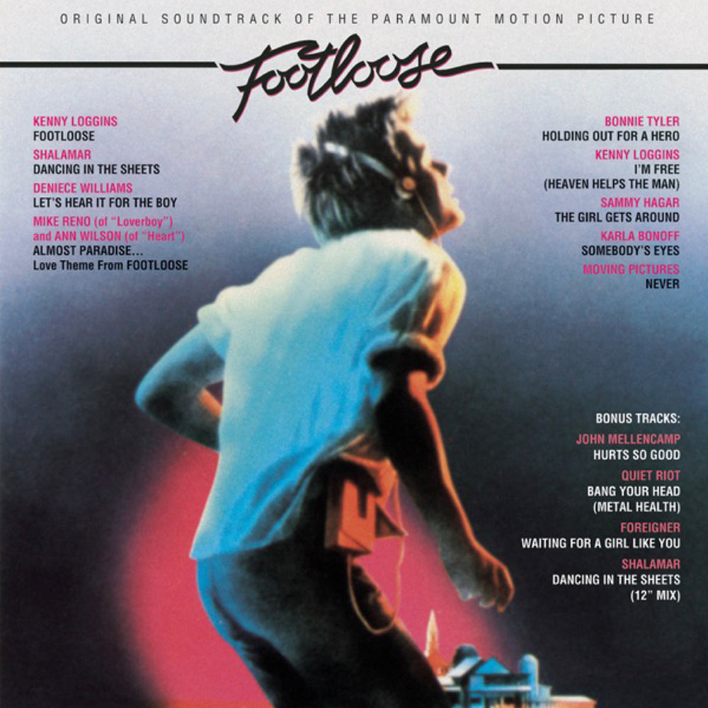 Footloose Vinyl Album & Crosley Record Storage Display Stand-1