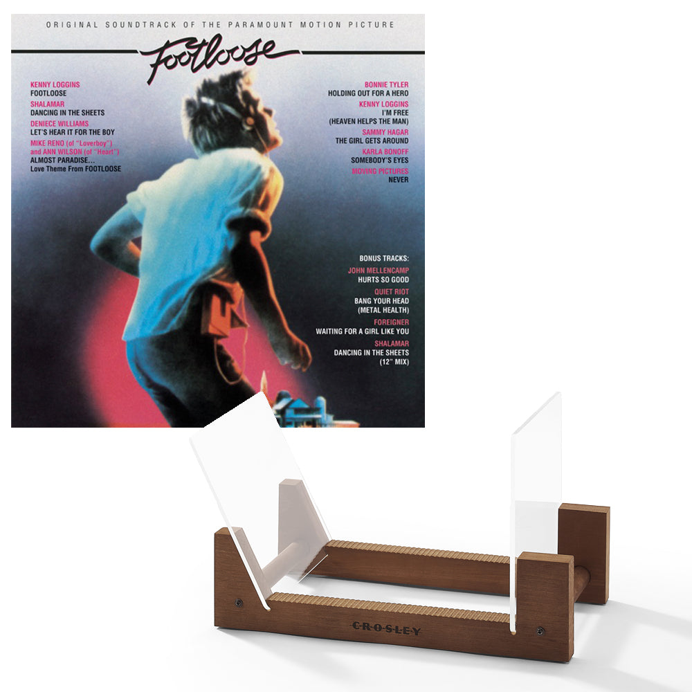 Footloose Vinyl Album & Crosley Record Storage Display Stand-0