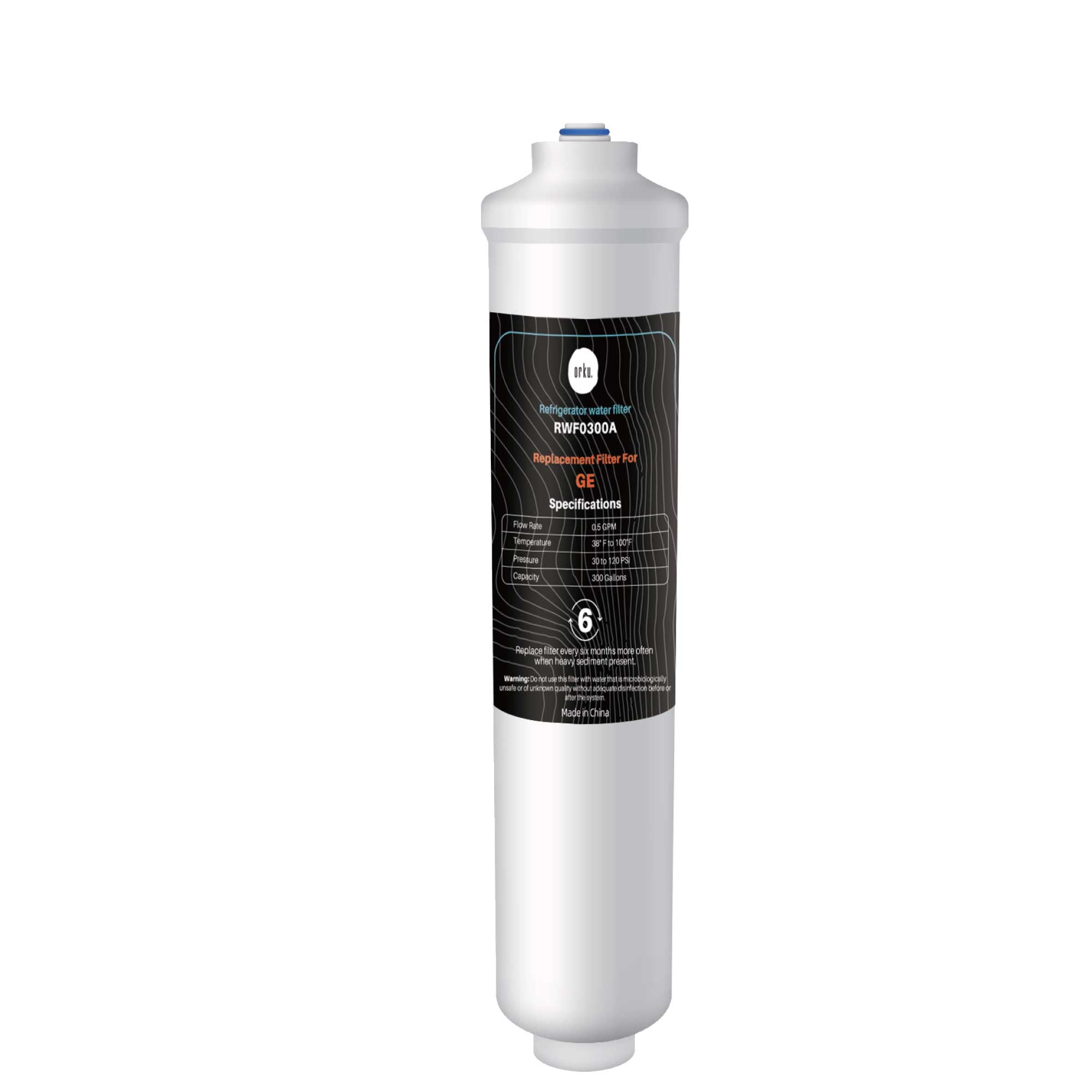 Fridge Water Filter - Universal External Cartridge Replacement - RWF0300A-0