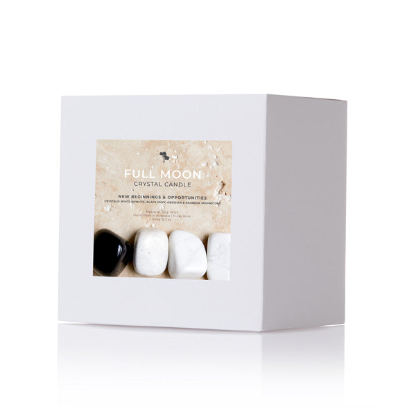 Full Moon Crystal Candle - Extra Large-4