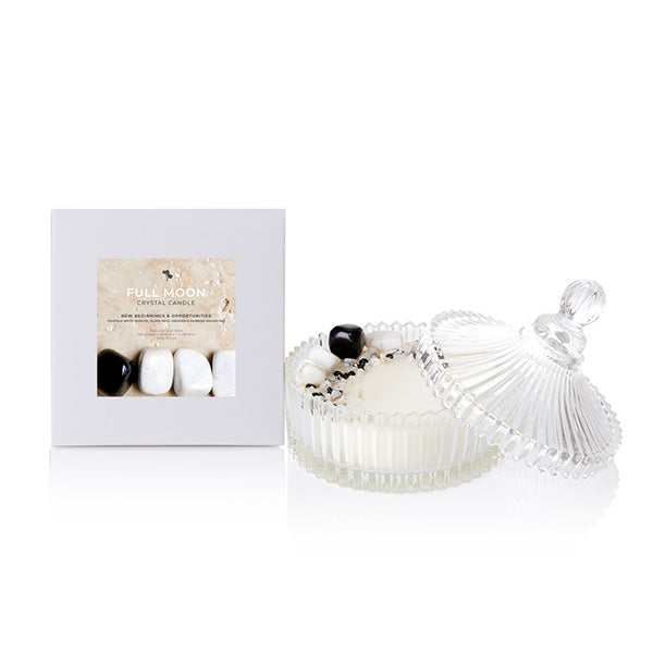 Full Moon Crystal Candle - Extra Large-6