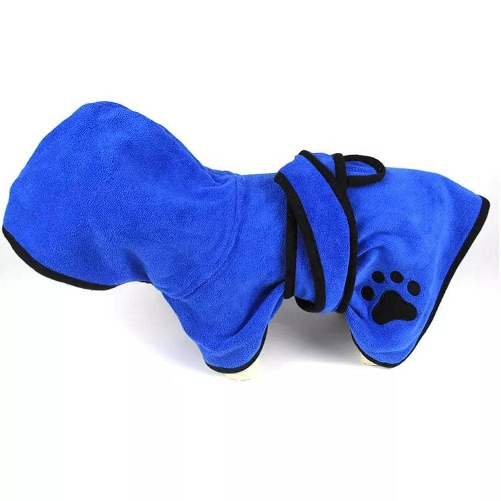 Fur King - Dog Drying Jacket Robe Towel-2