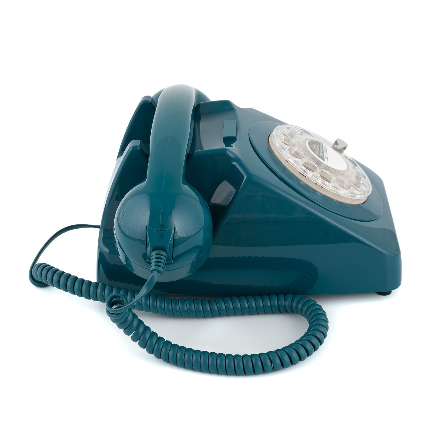 GPO Retro 746 Rotary Telephone - Azure Blue-7