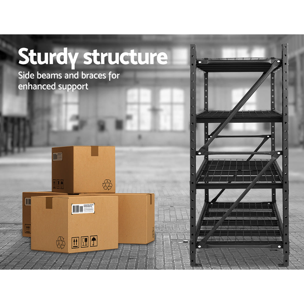 Giantz 4MX2M Garage Shelving Warehouse Rack Pallet Racking Storage Steel-4