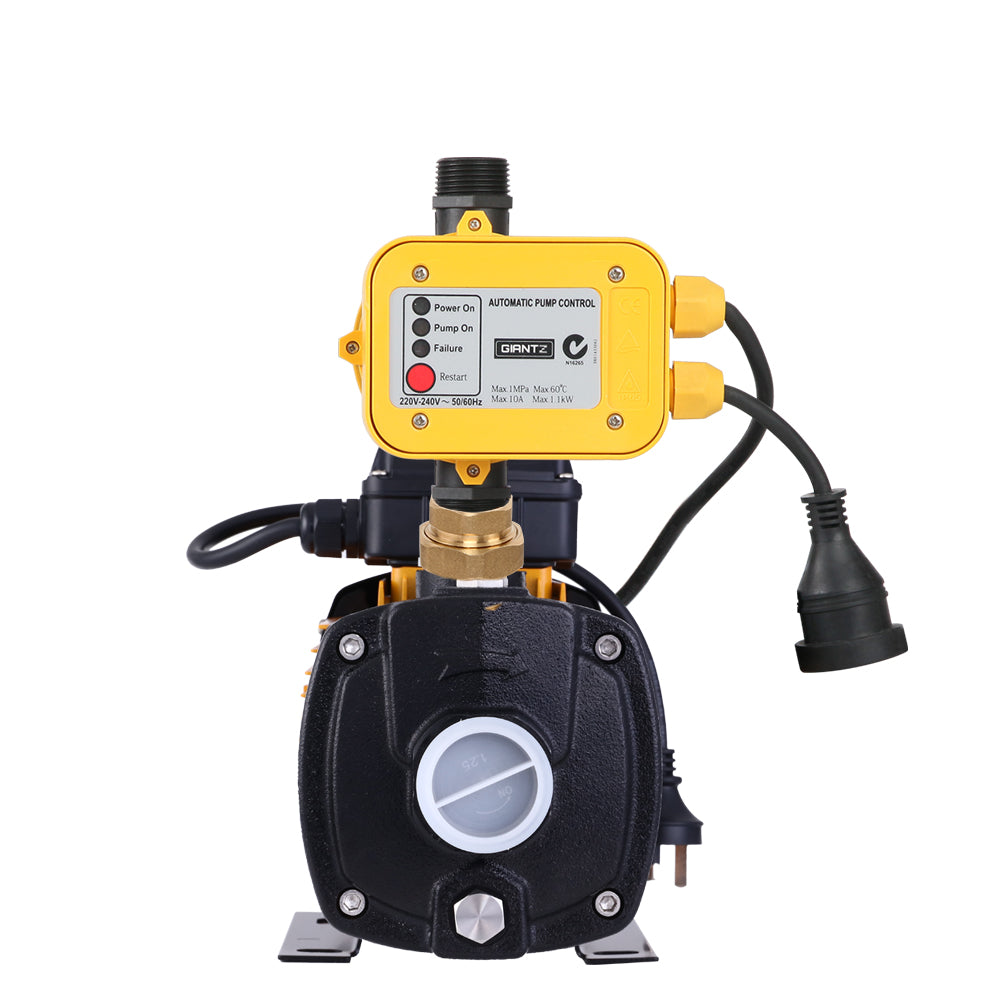Giantz Multi Stage Water Pump Pressure Rain Tank Garden Farm House Irrigation 2500W-2