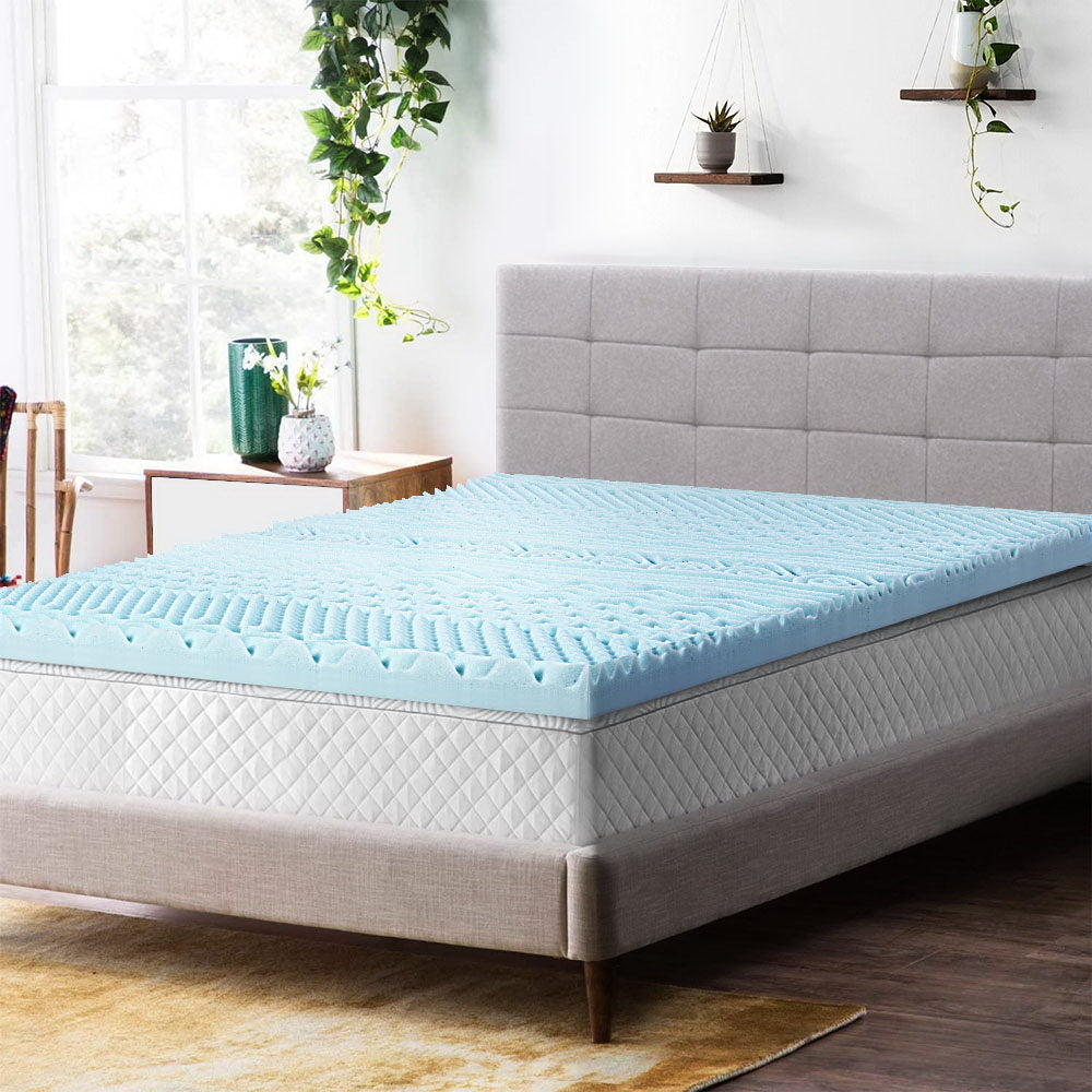 Giselle Bedding 11-zone Memory Foam Mattress Topper 8cm - Single-7